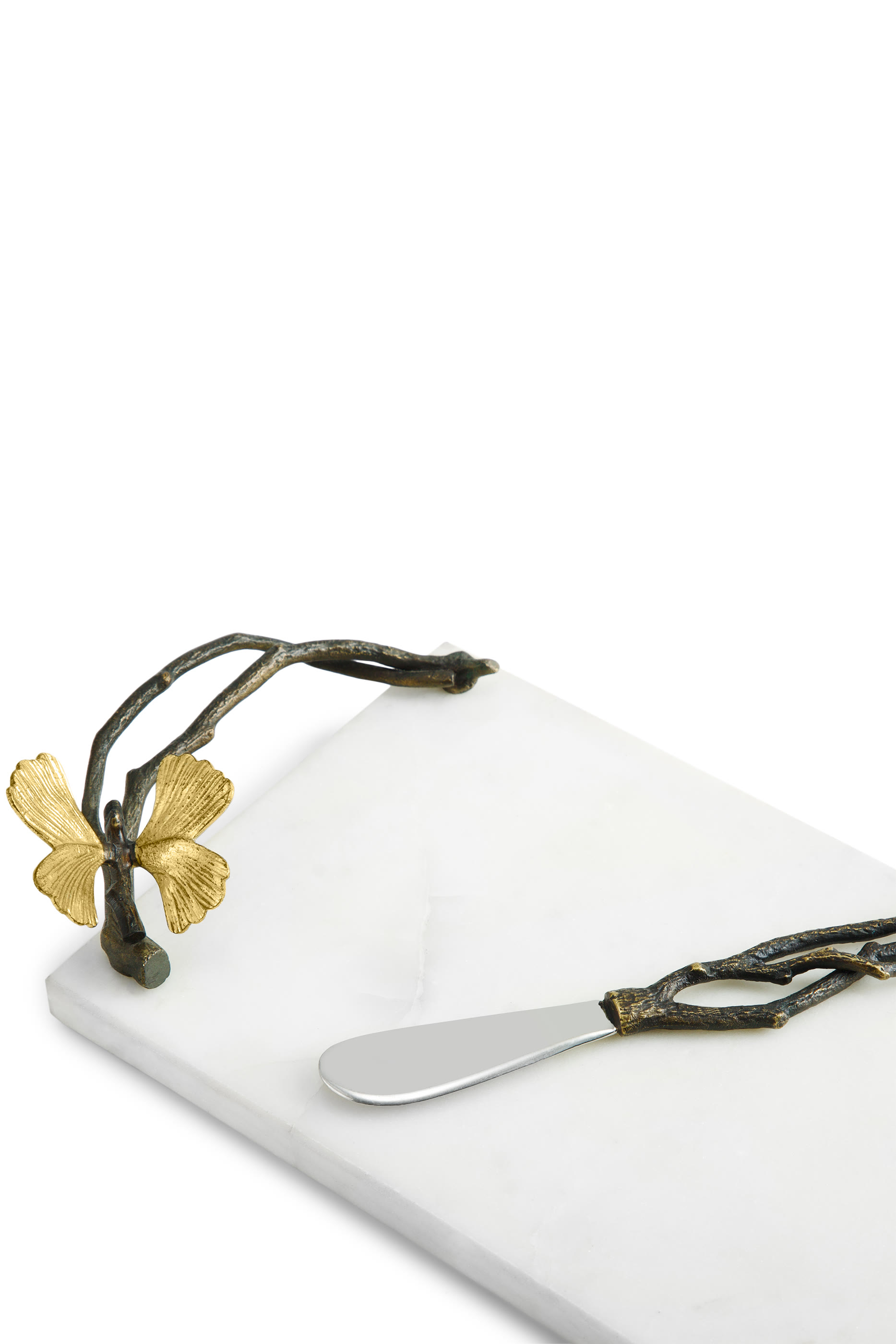 Butterfly Ginkgo Small Cheese Board and Knife