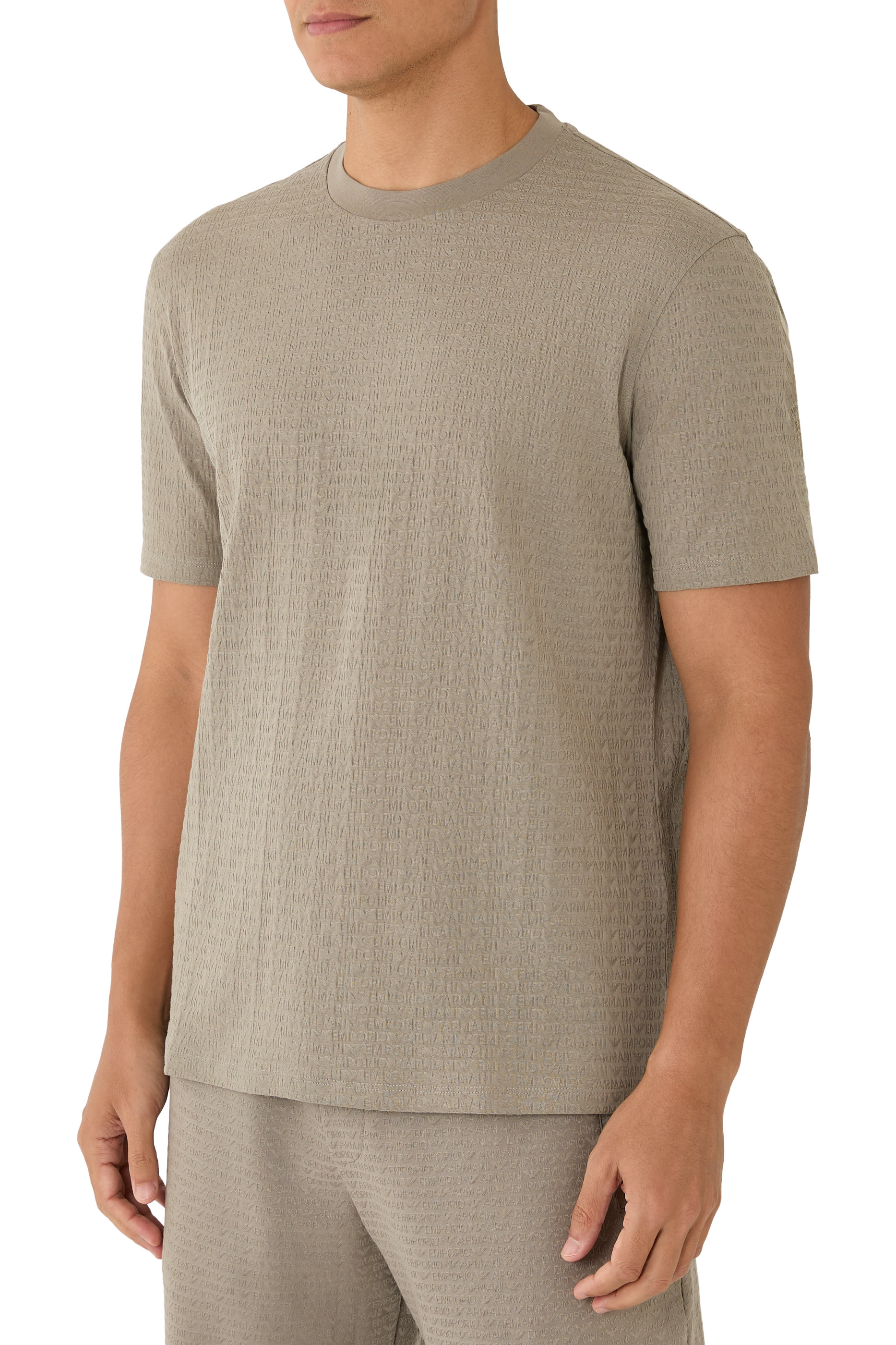 Micro EA Text Logo T-Shirt