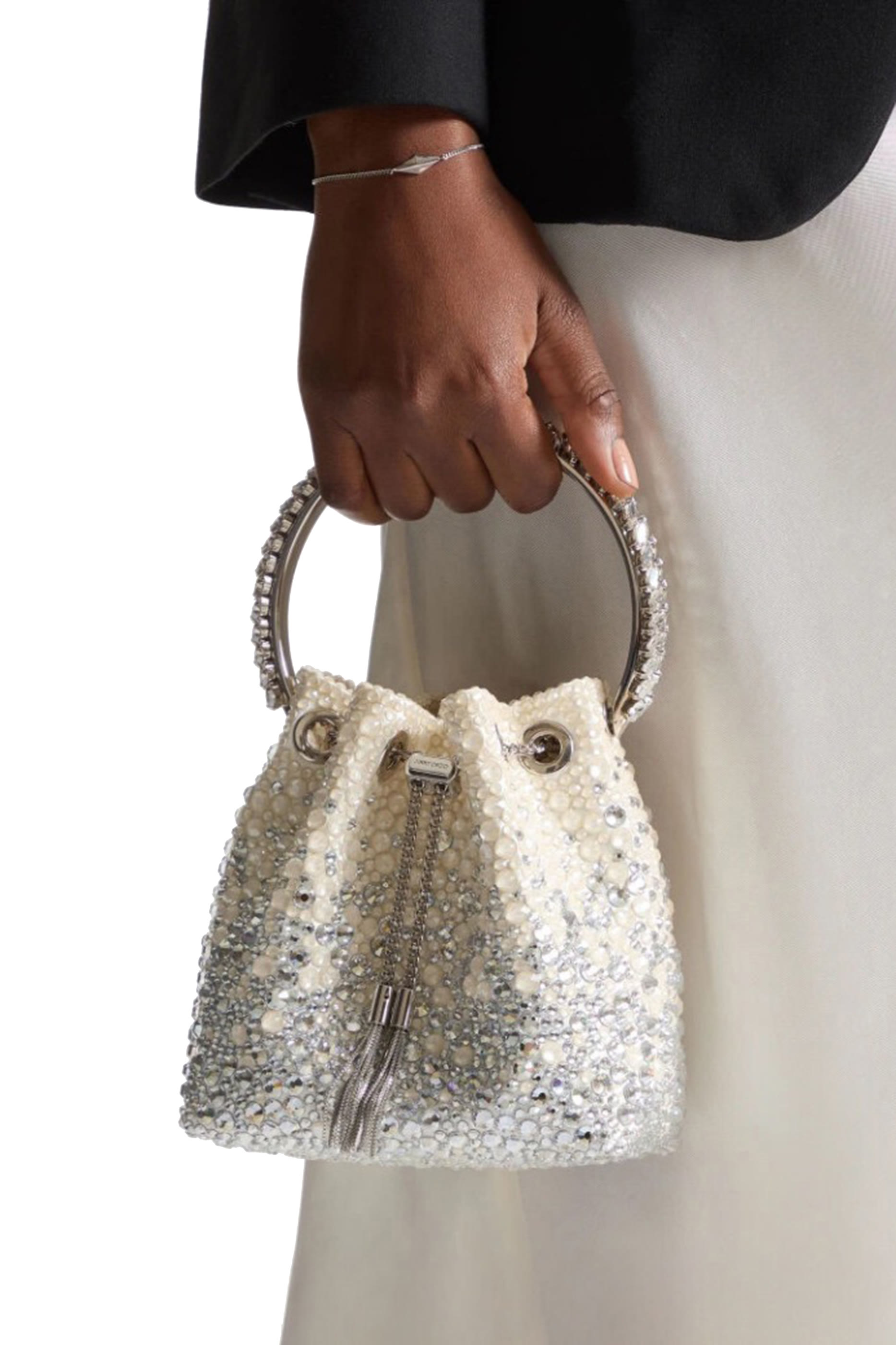 Crystal Satin Bag