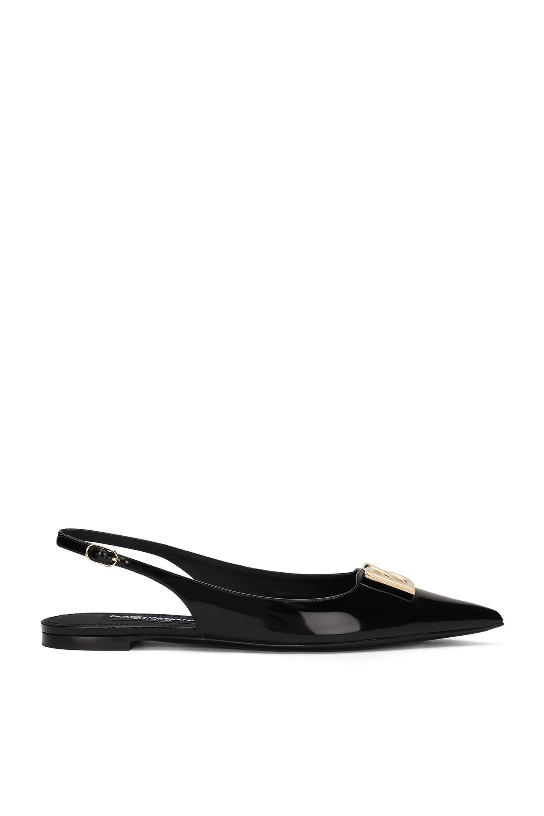 Polished Calfskin Slingback