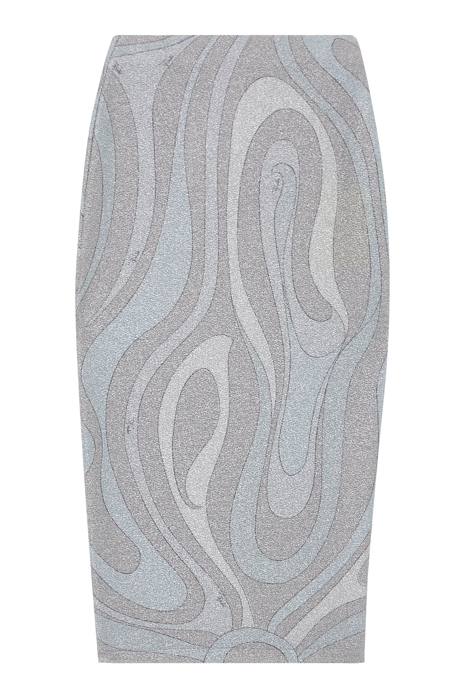 Lame Jersey Skirt