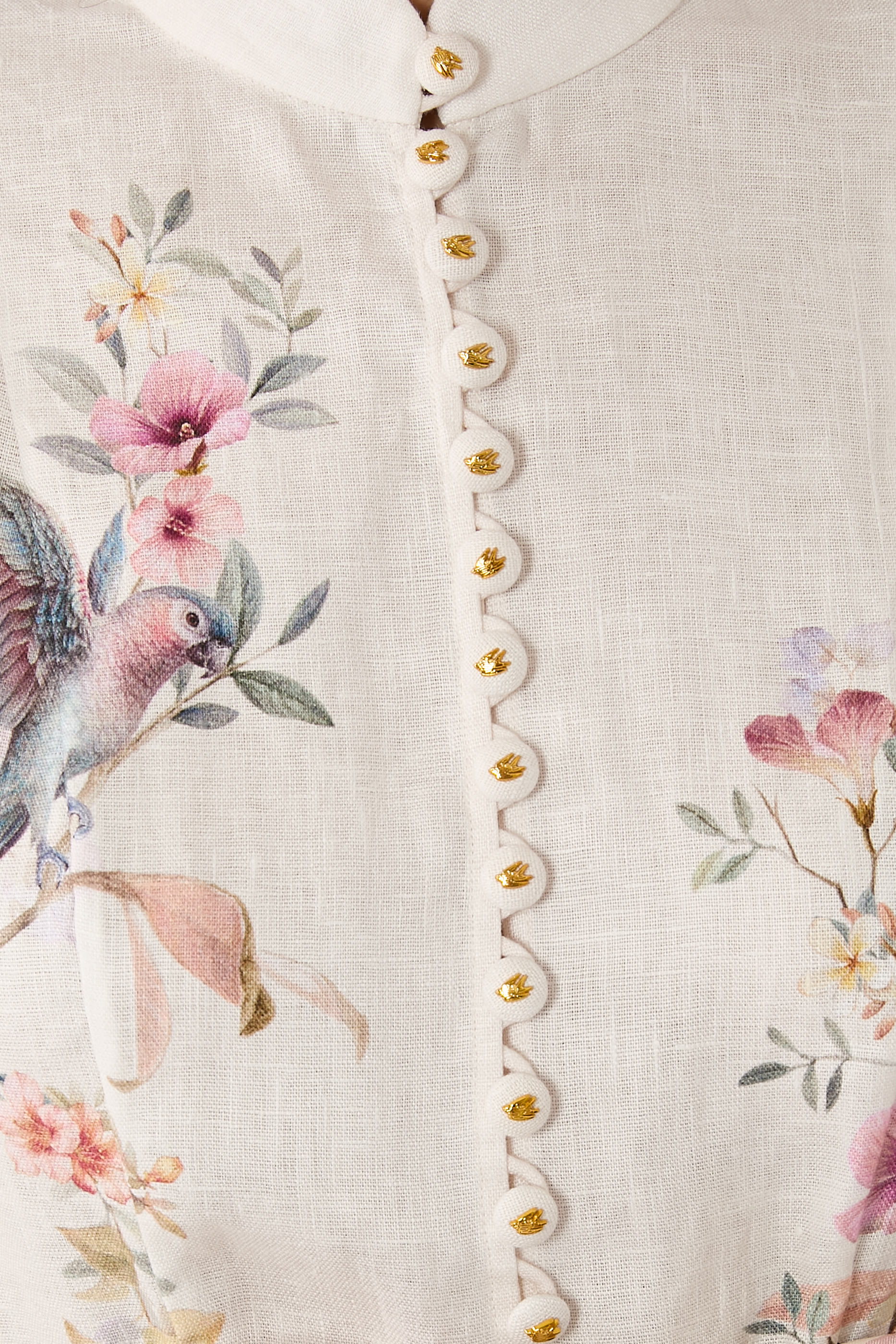 Rebellion Button Midi Dress