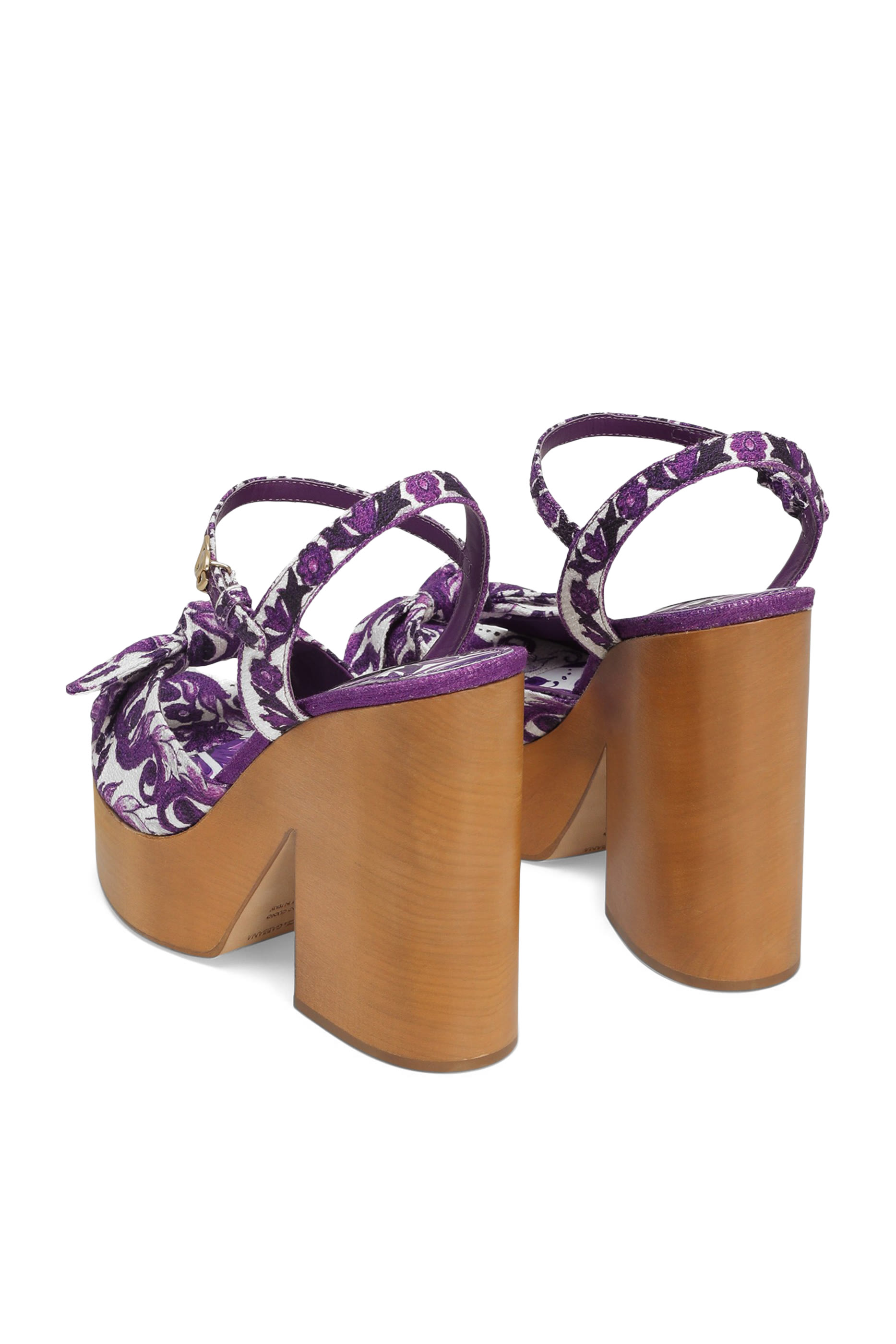 Majolica-Print 105 Wedge Sandals