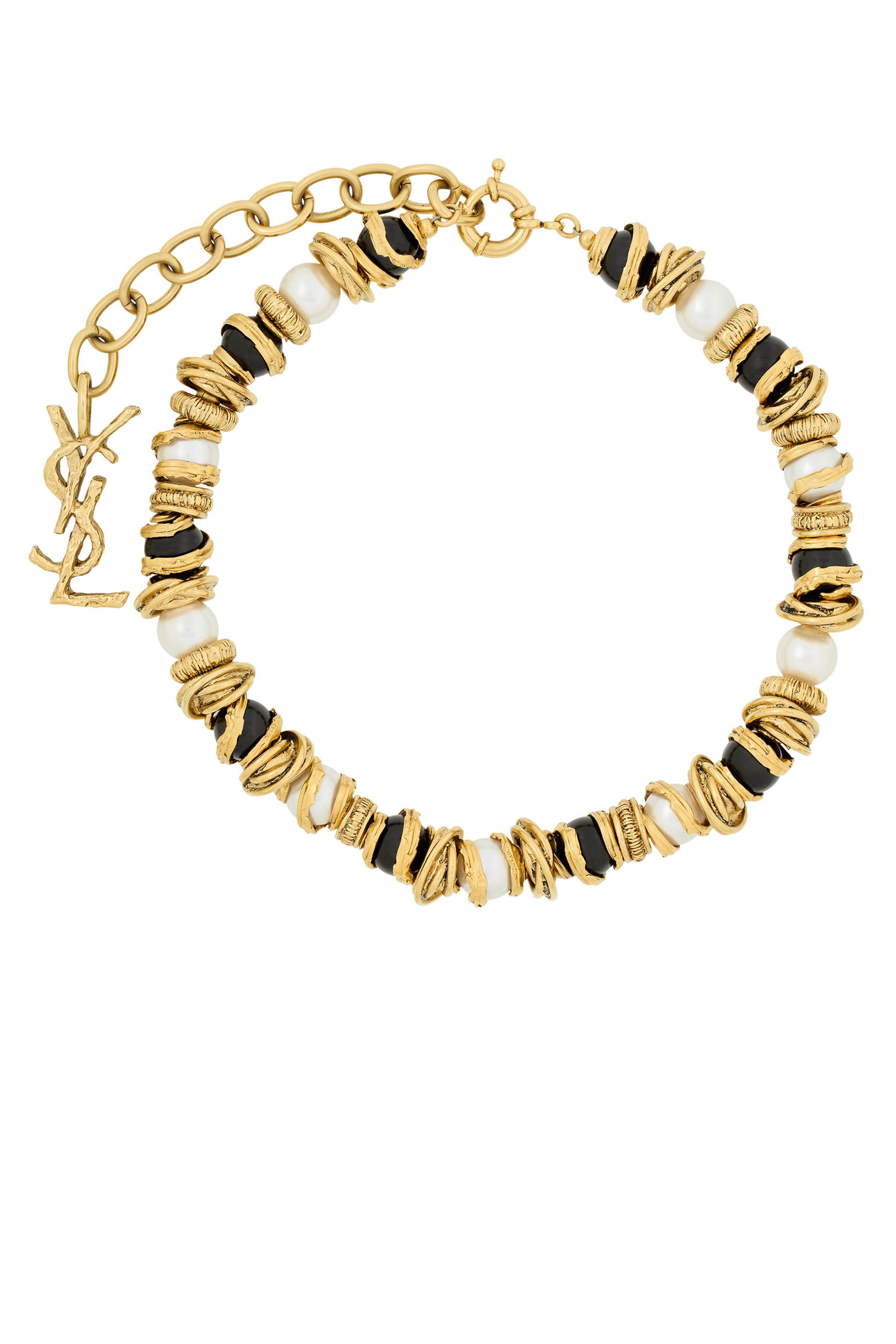Collier Arty & Perles Necklace