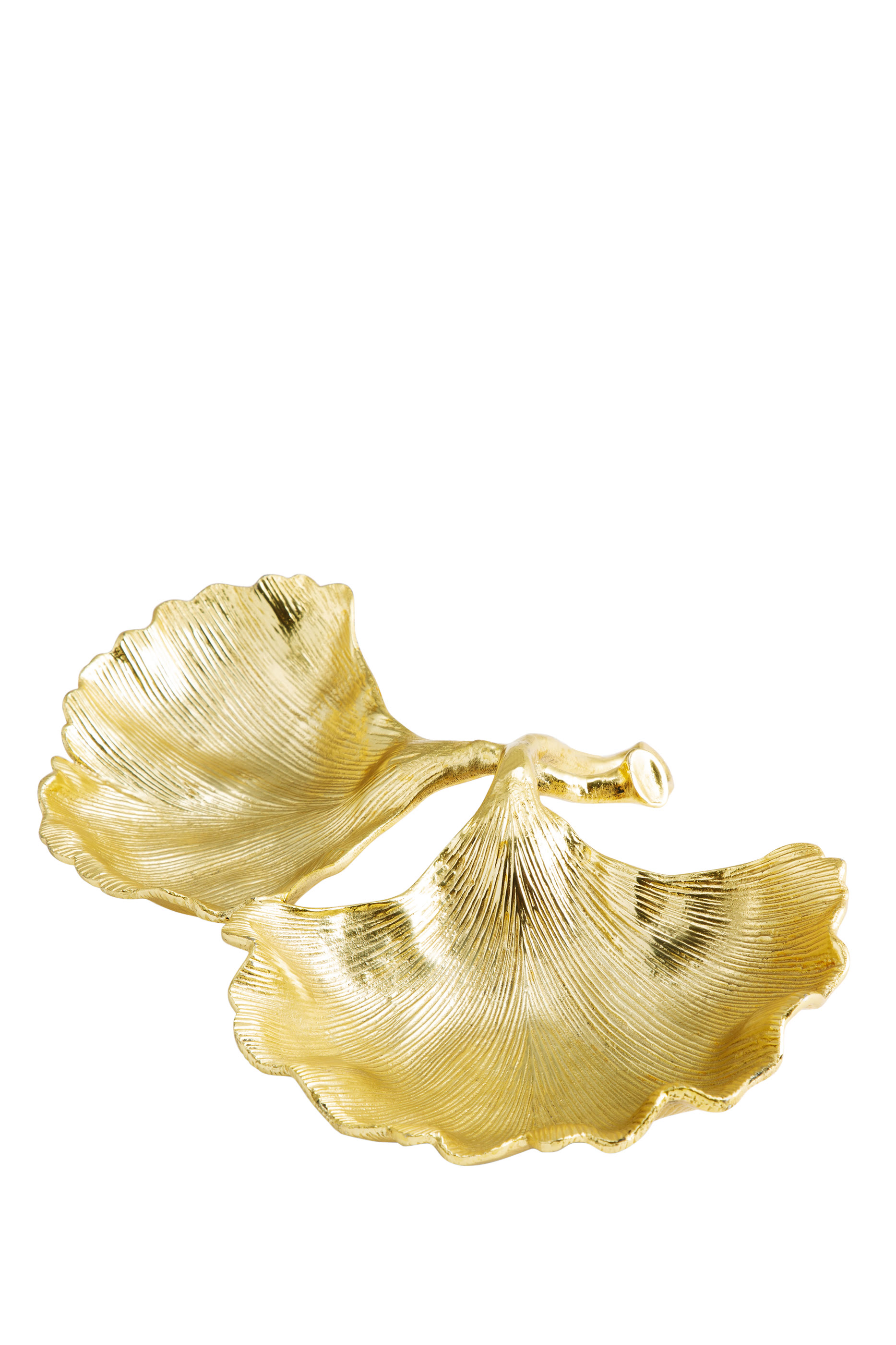 New Leaves Ginkgo Double Compartment Dish