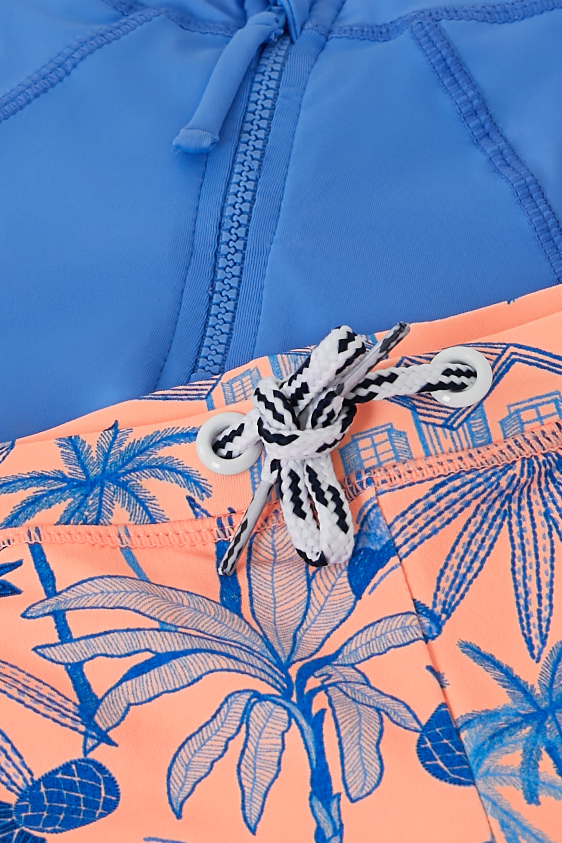 Kids Tropicana Vacay Sustainable Long Sleeves T-Shirt & Shorts Set 