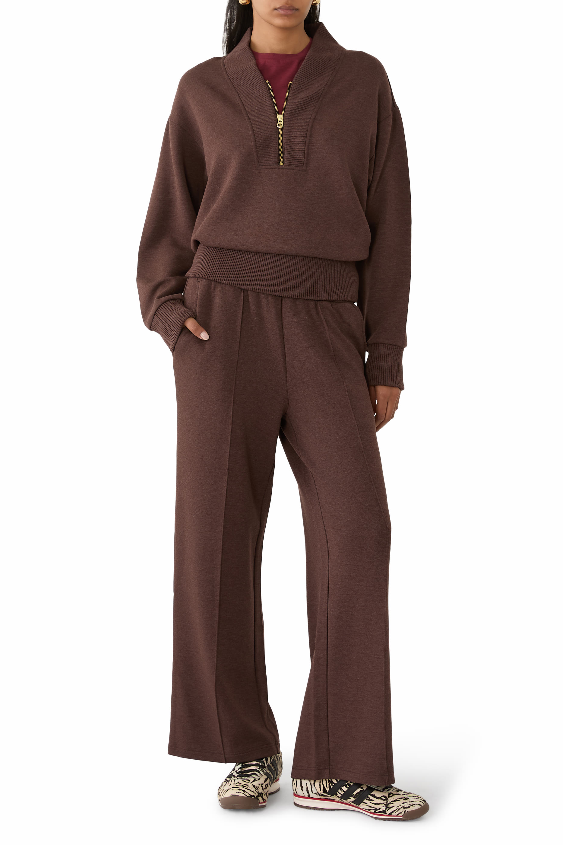 Sally Half-Zip Sweat