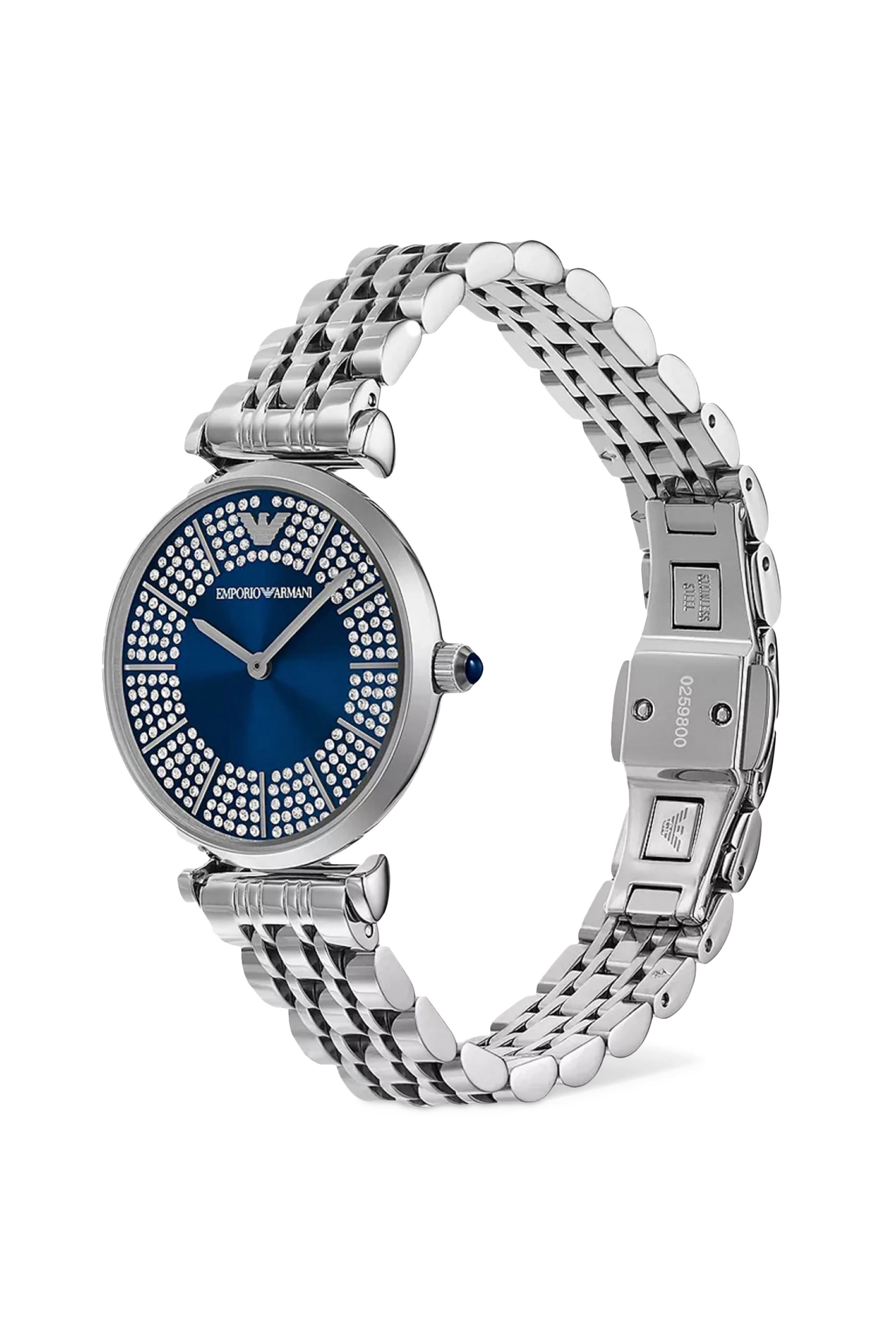 Gianni T-Bar Stainless Steel Watch