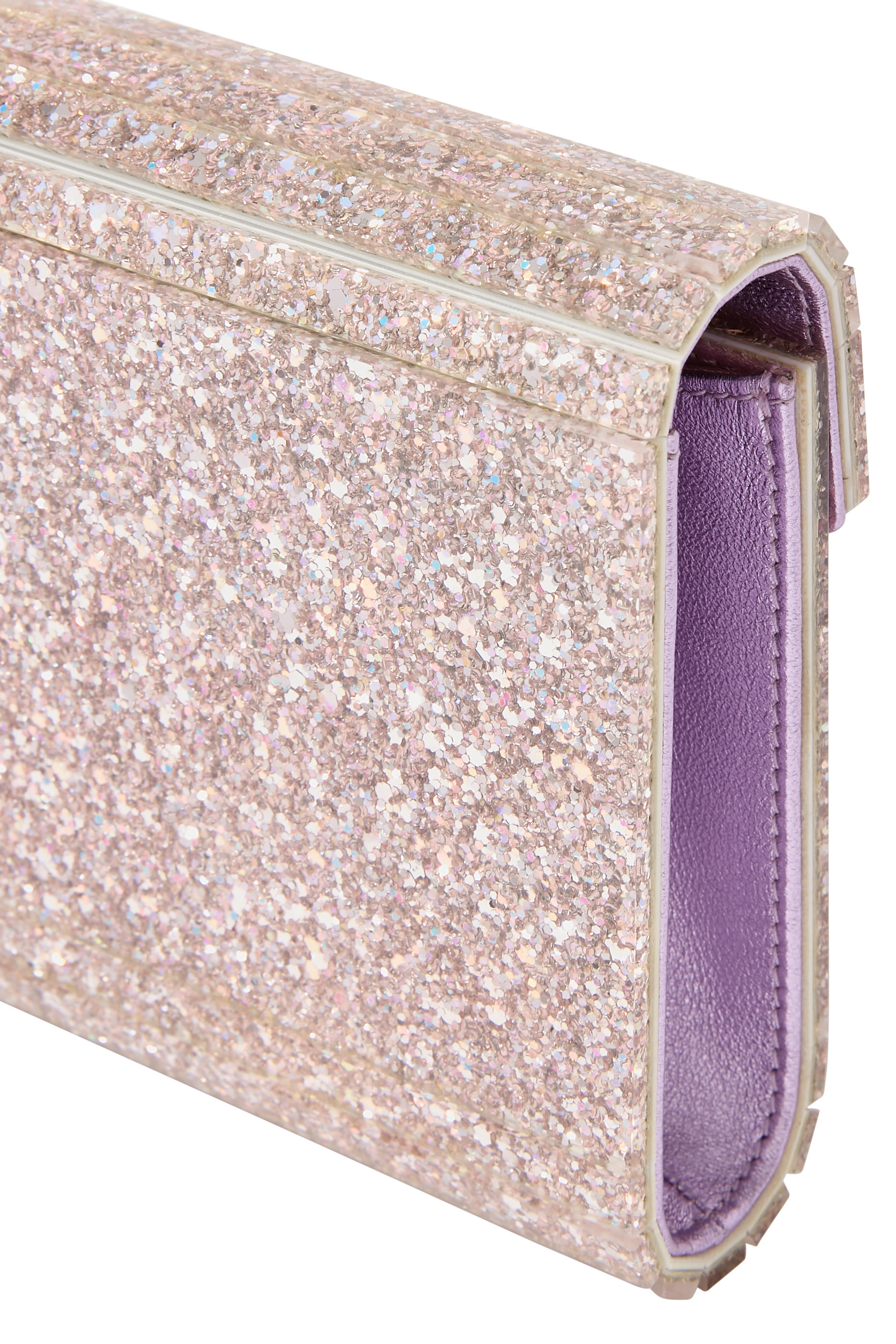Candy Coarse Glitter Acrylic Clutch