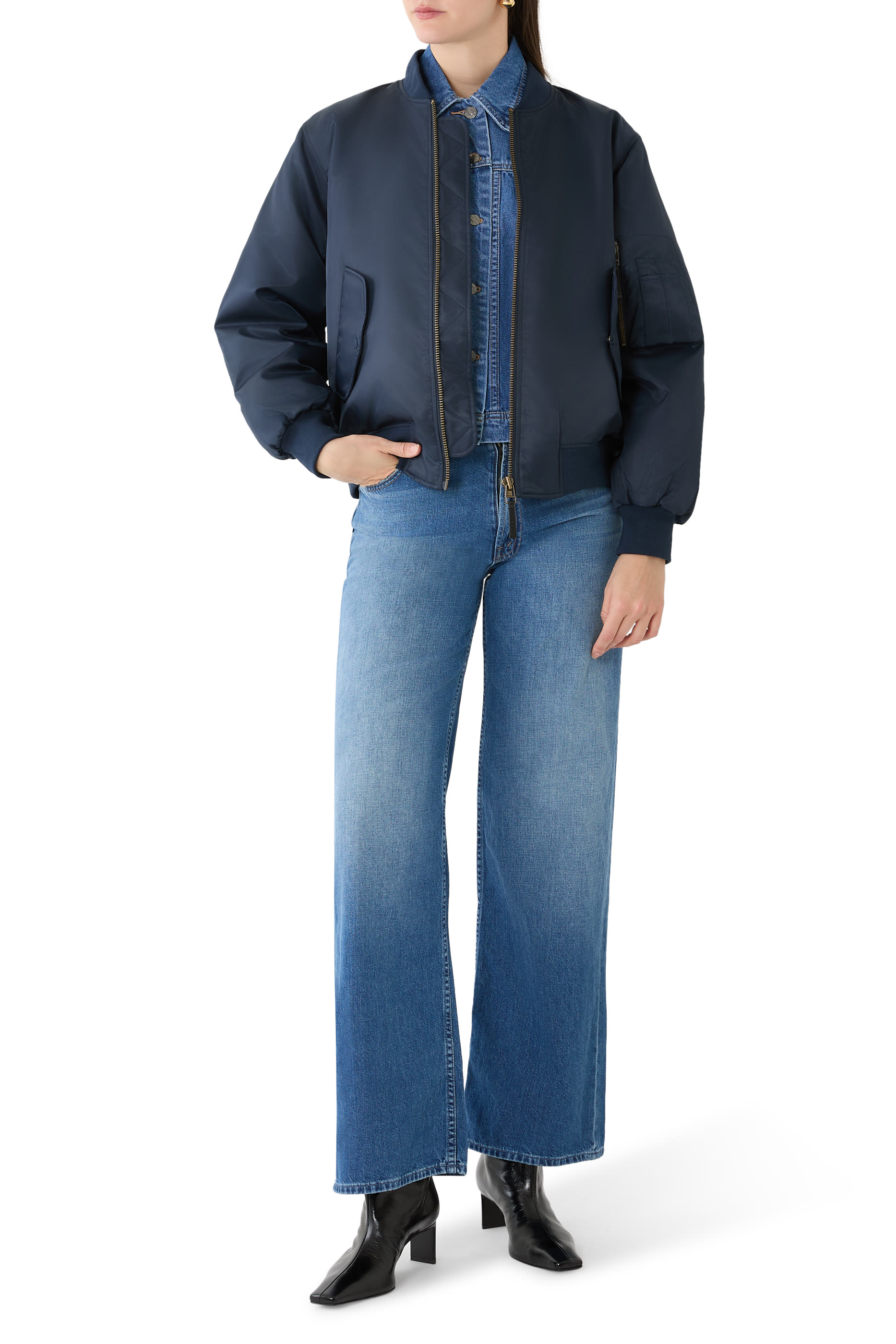 Return Zip Sneak Hit Shuffle Jeans