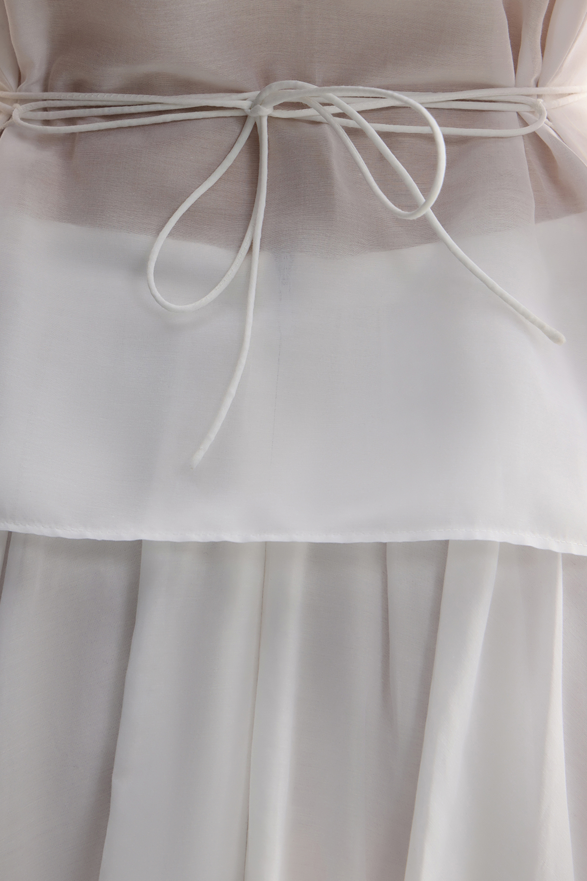 Button-Up Belted Top