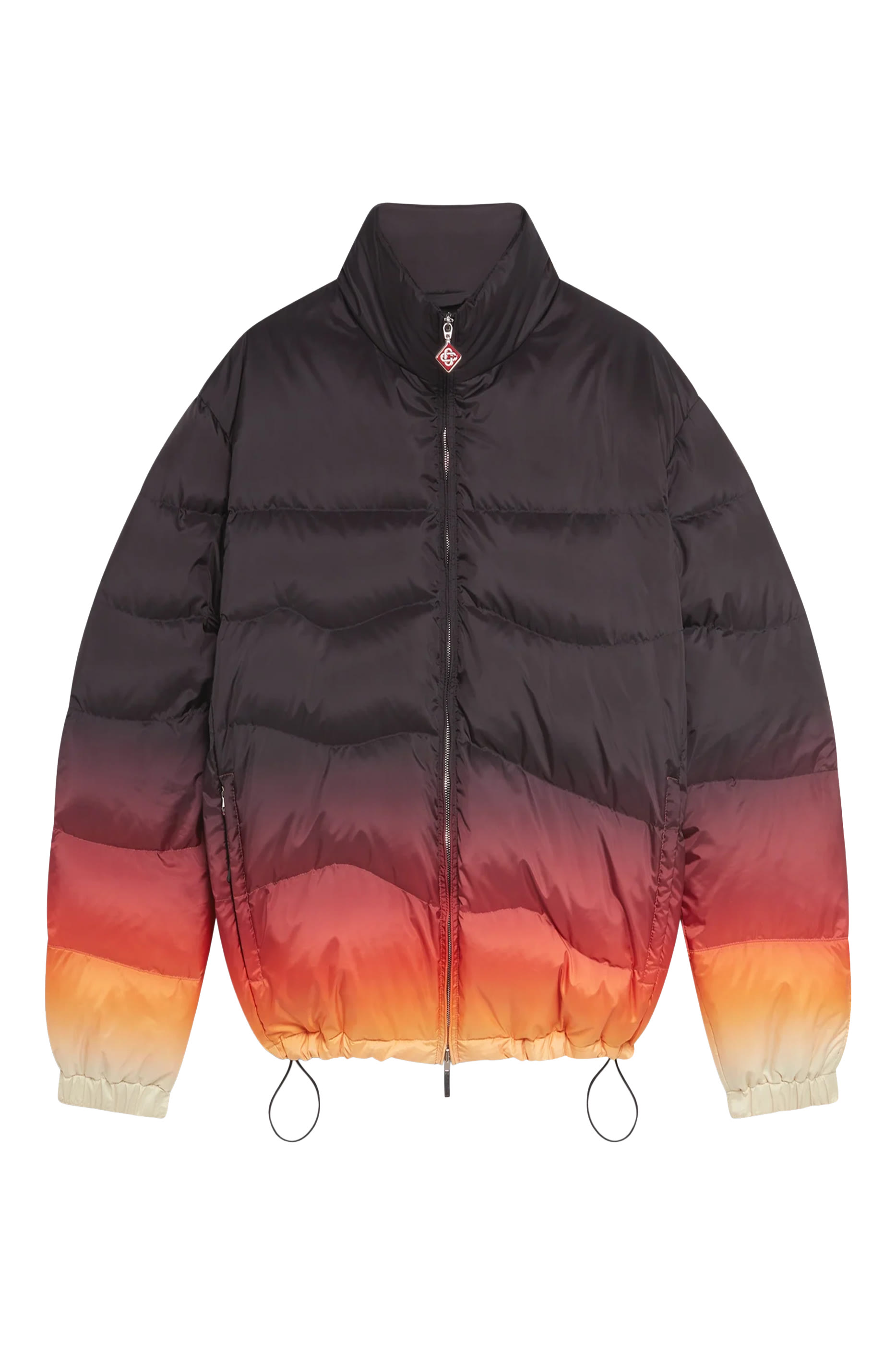  Gradient Quilted Puffer Jacket 