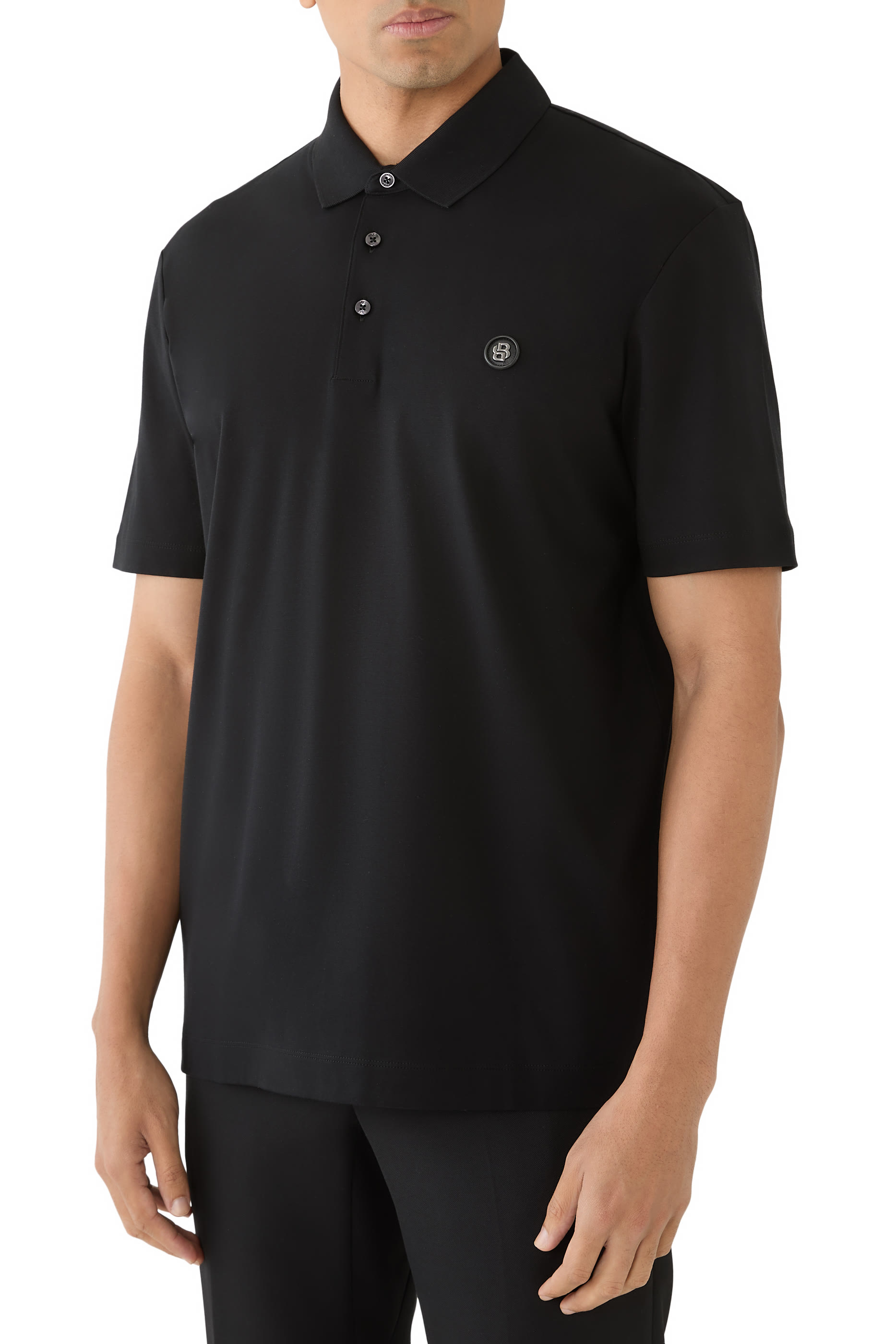 C-Parris Double-Monogram Polo Shirt