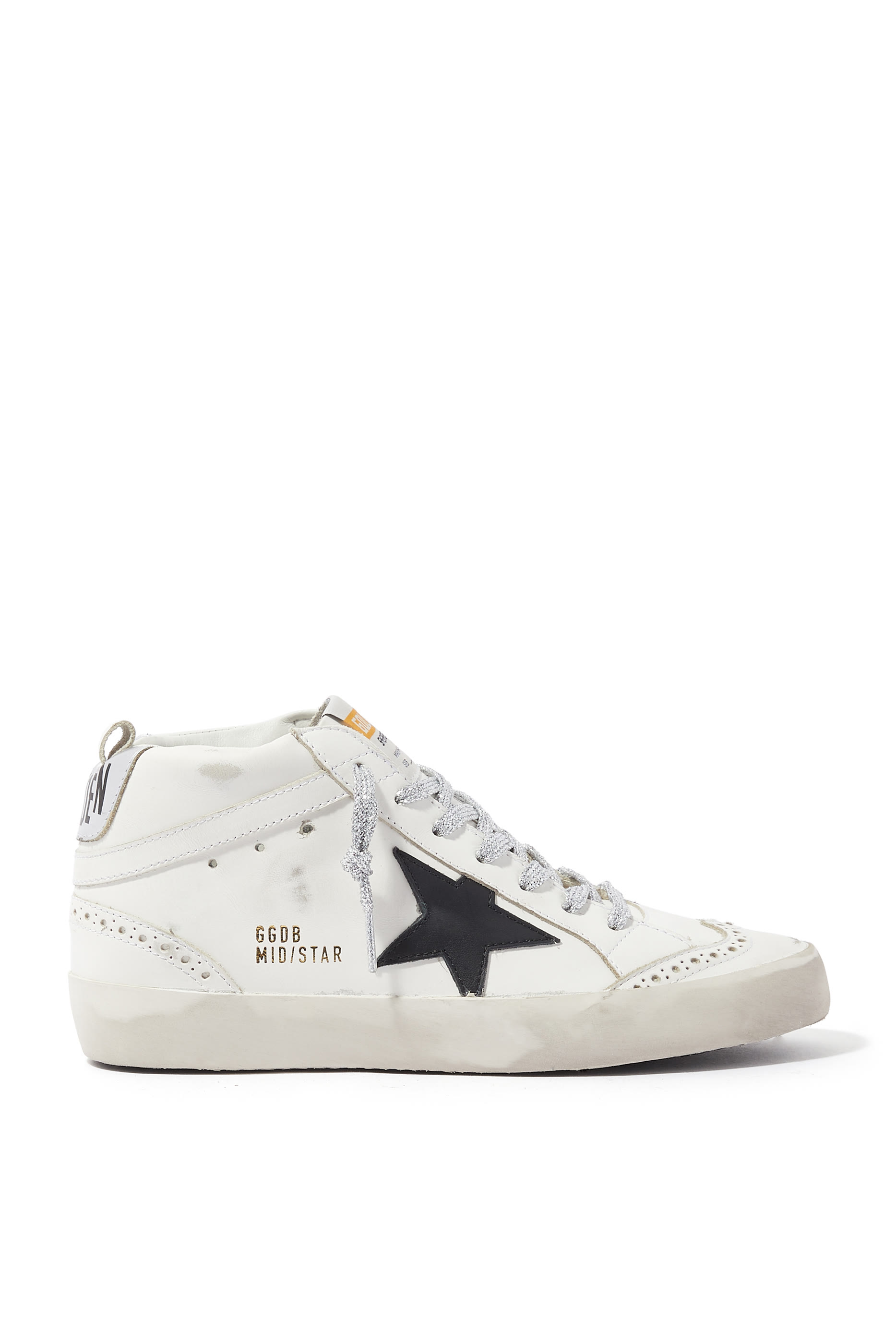 Mid Star Leather Sneakers