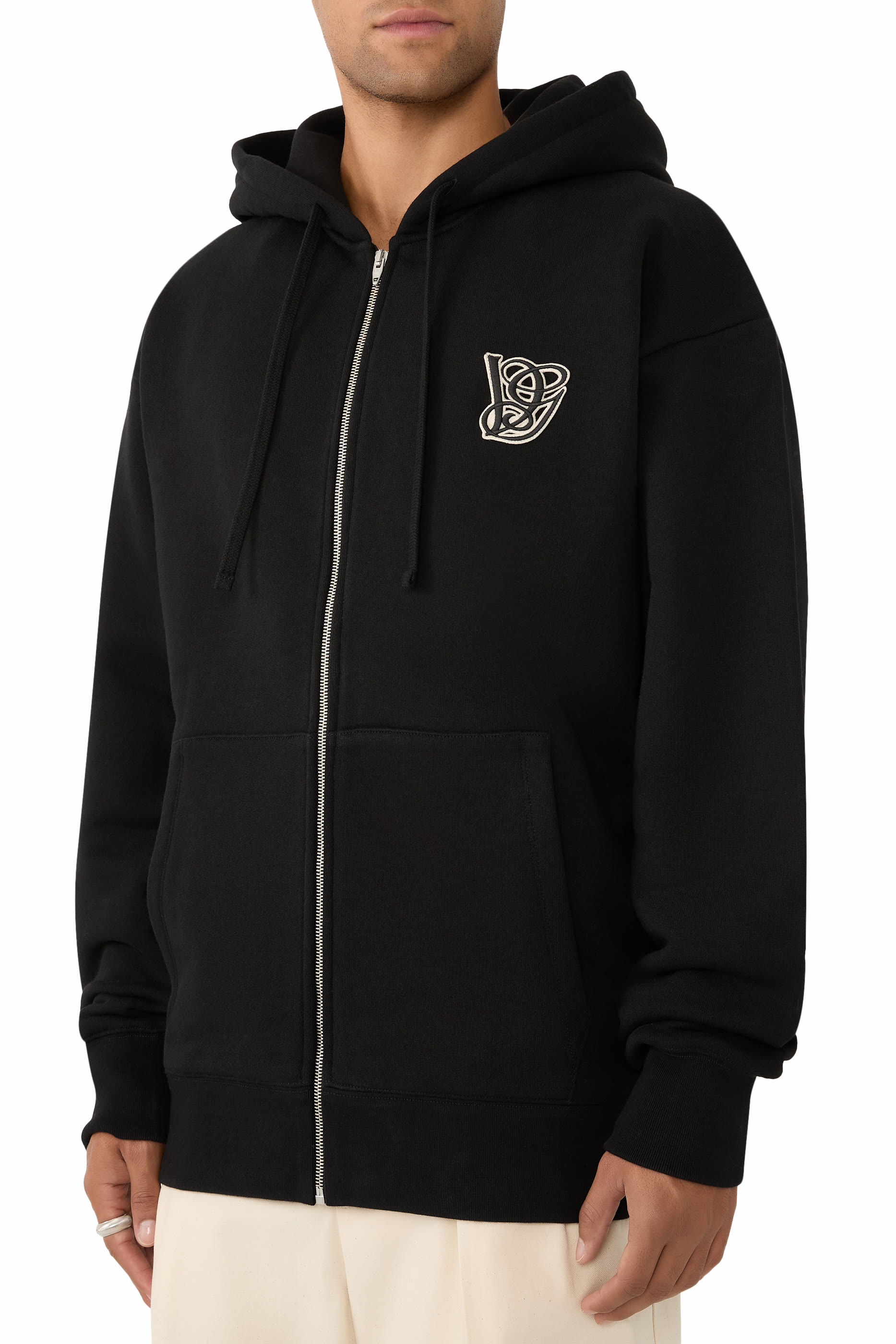 Cotton Hooded Sweatshirt