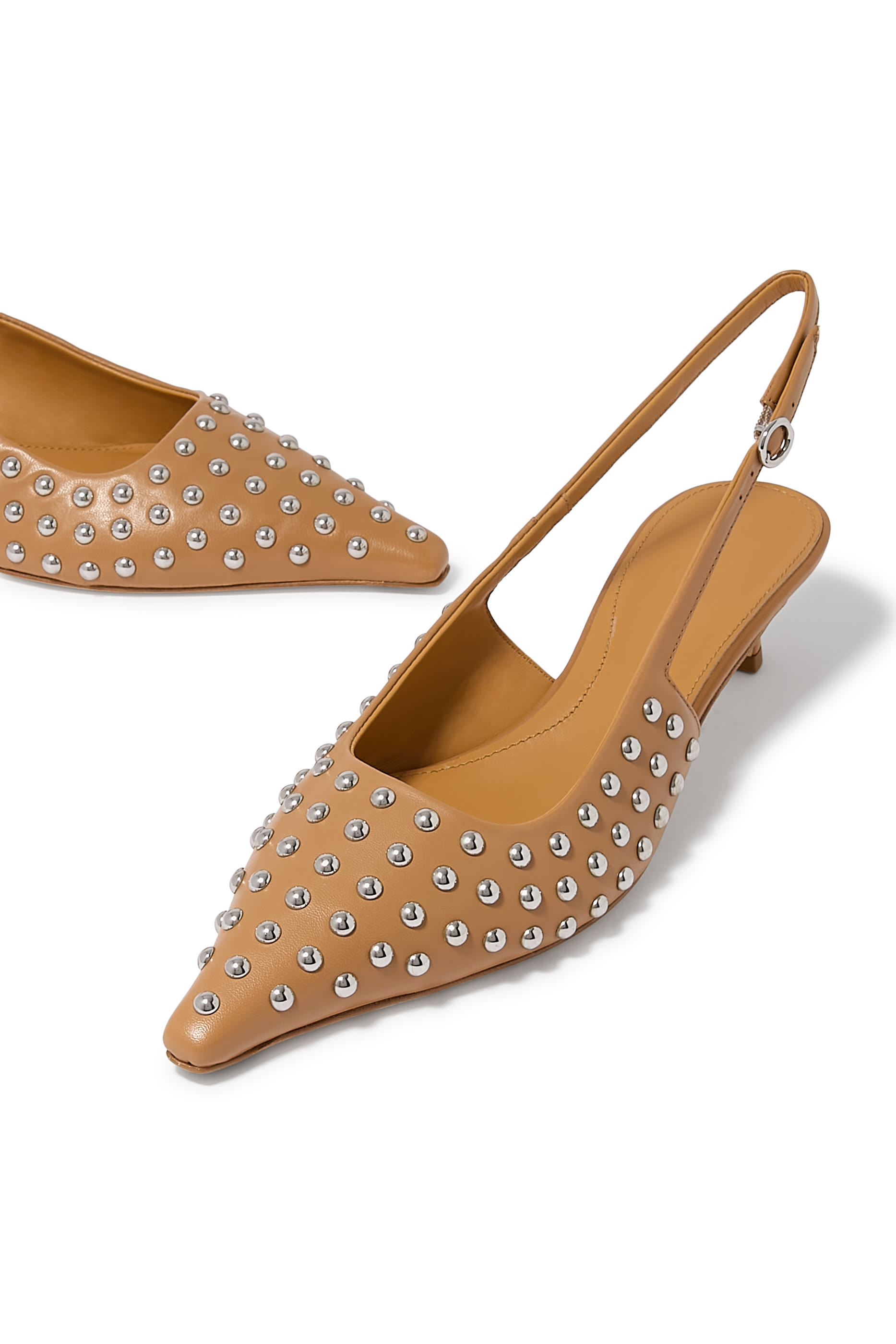 Studded 35 Nappa Leather Pumps 