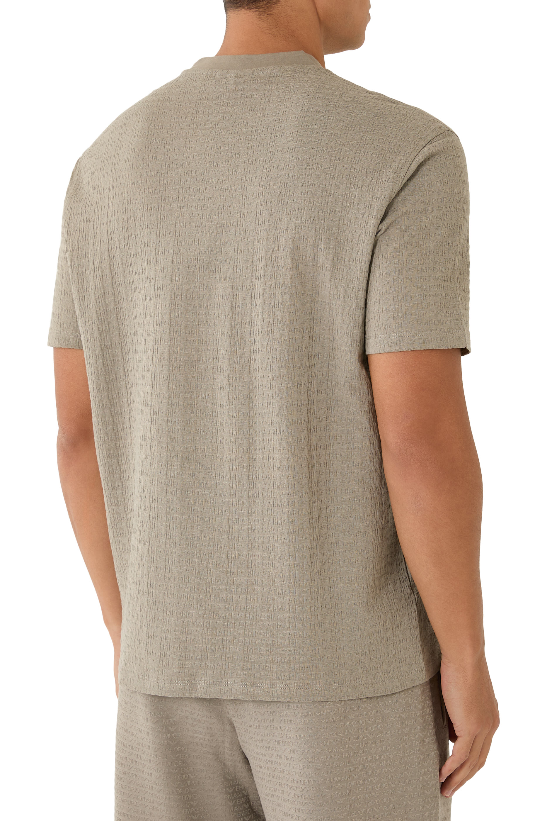 Micro EA Text Logo T-Shirt