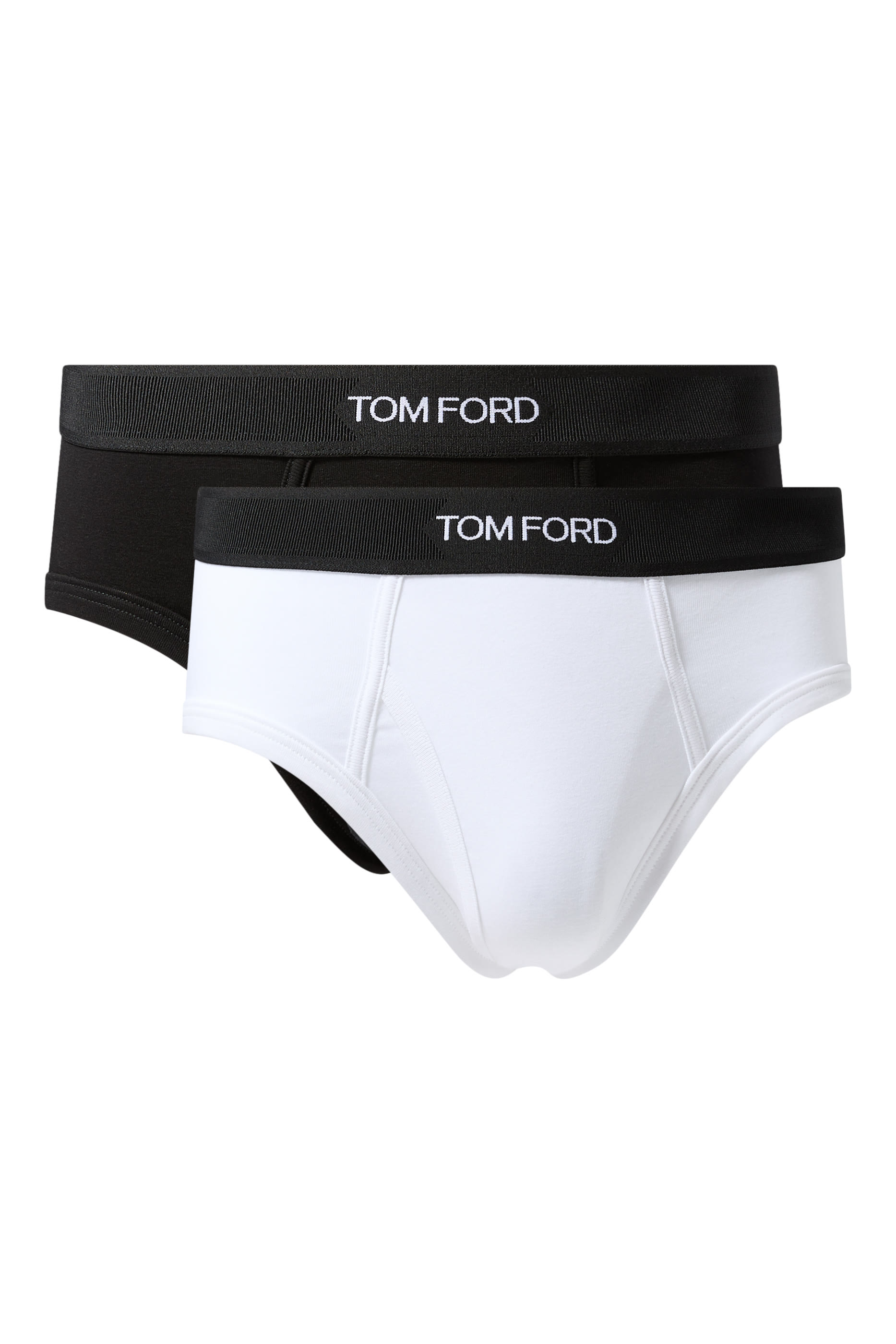 Cotton Stretch Jersey Briefs - Pack of 2