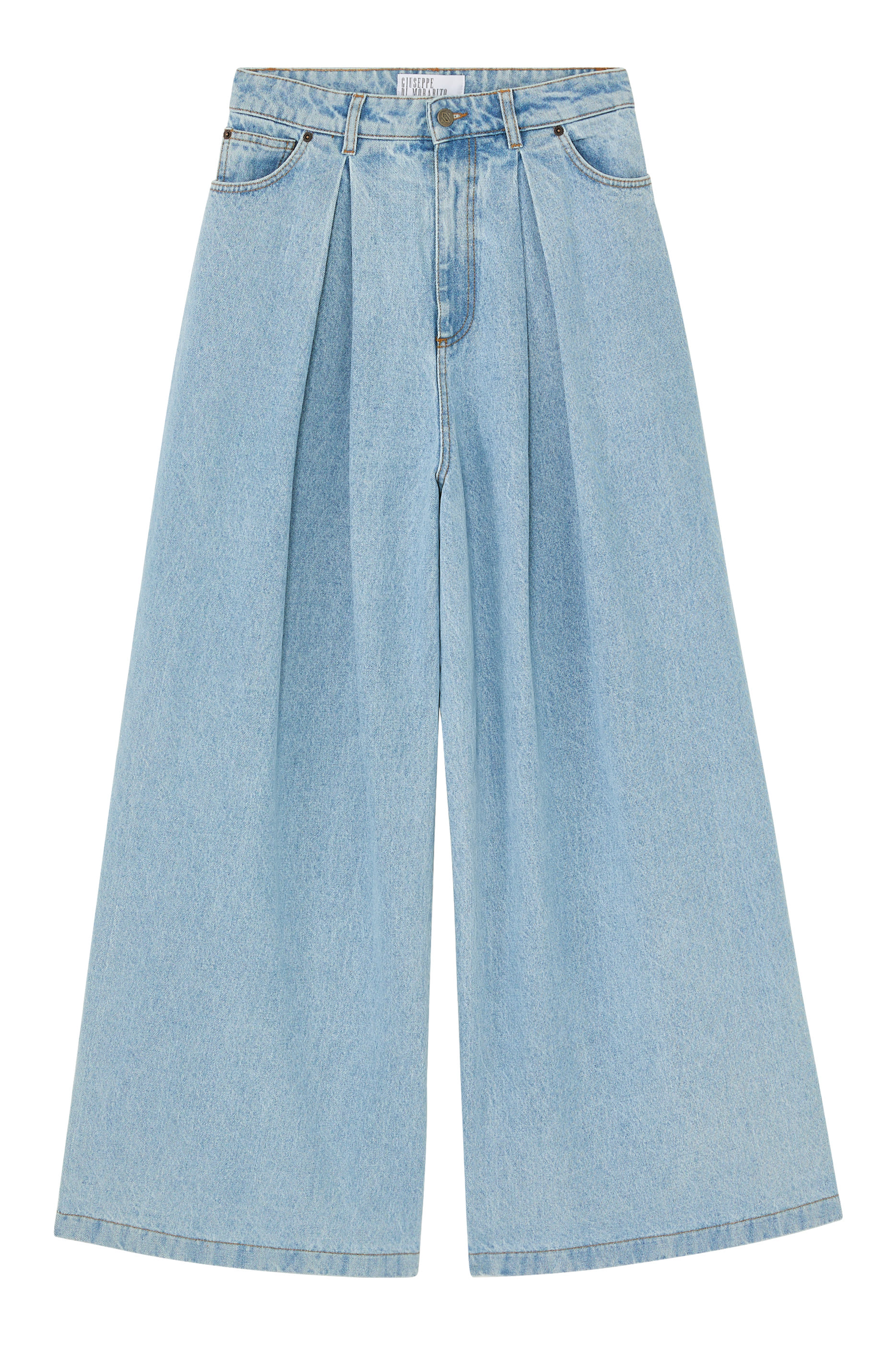 High-Rise Wide Leg Jeans 