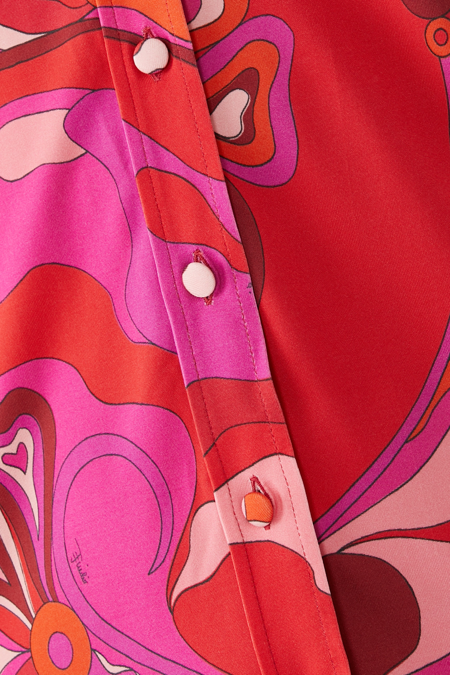 Orchidee-Print Shirt