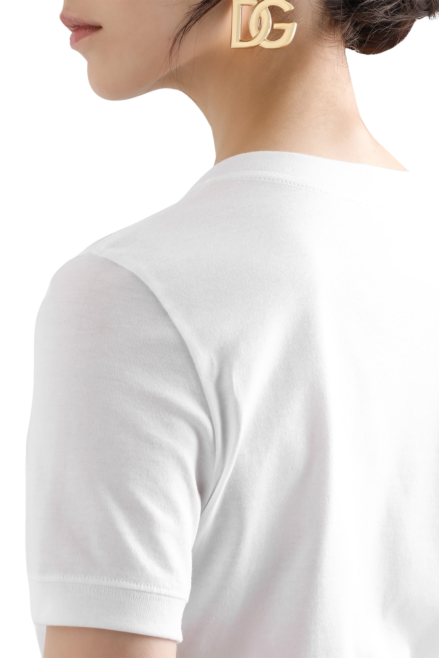 Embroidered Logo Jersey T-Shirt