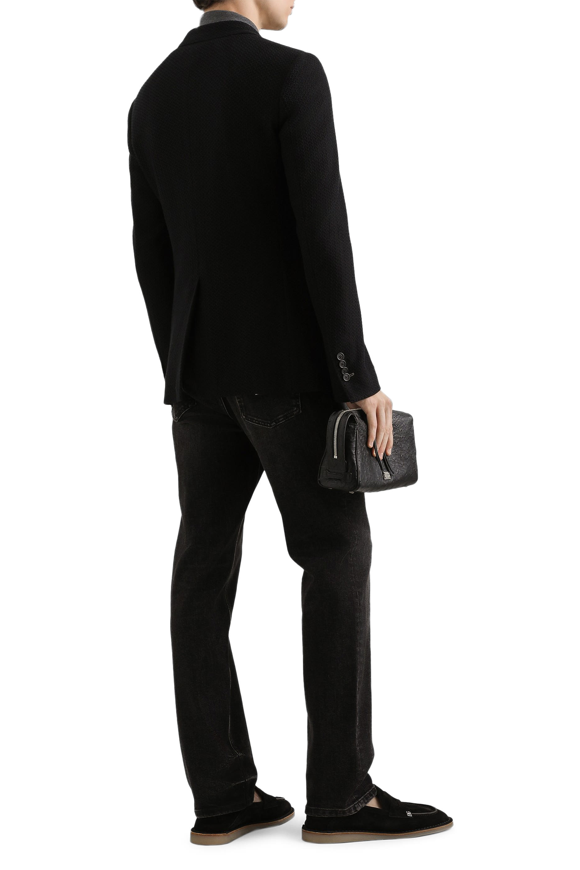 DG Logo Patch Denim Trousers