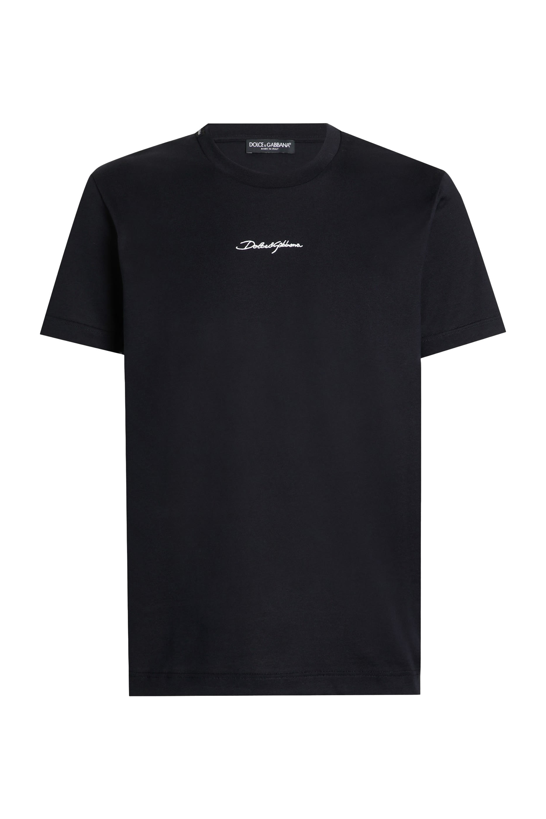 Cotton T-shirt With Embroidered Patch