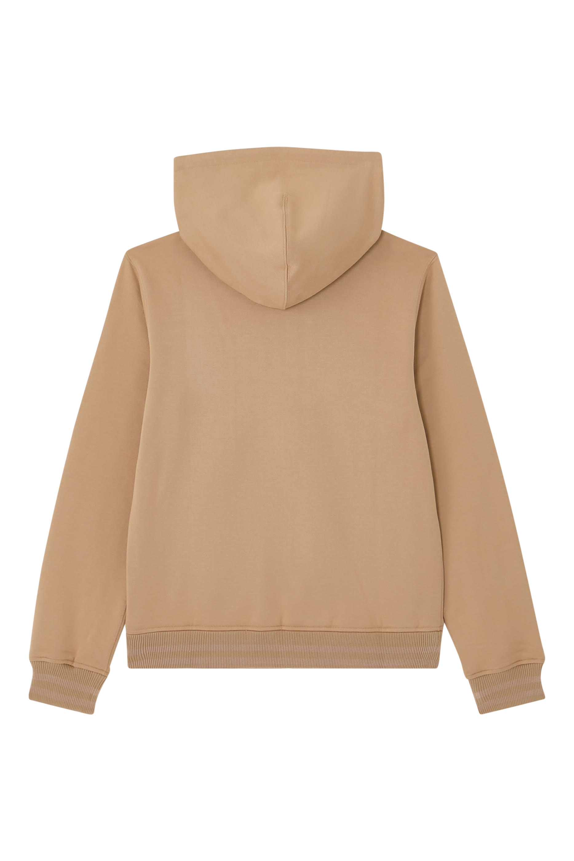 Kids  Fleece Hoodie with Heraldic Patch