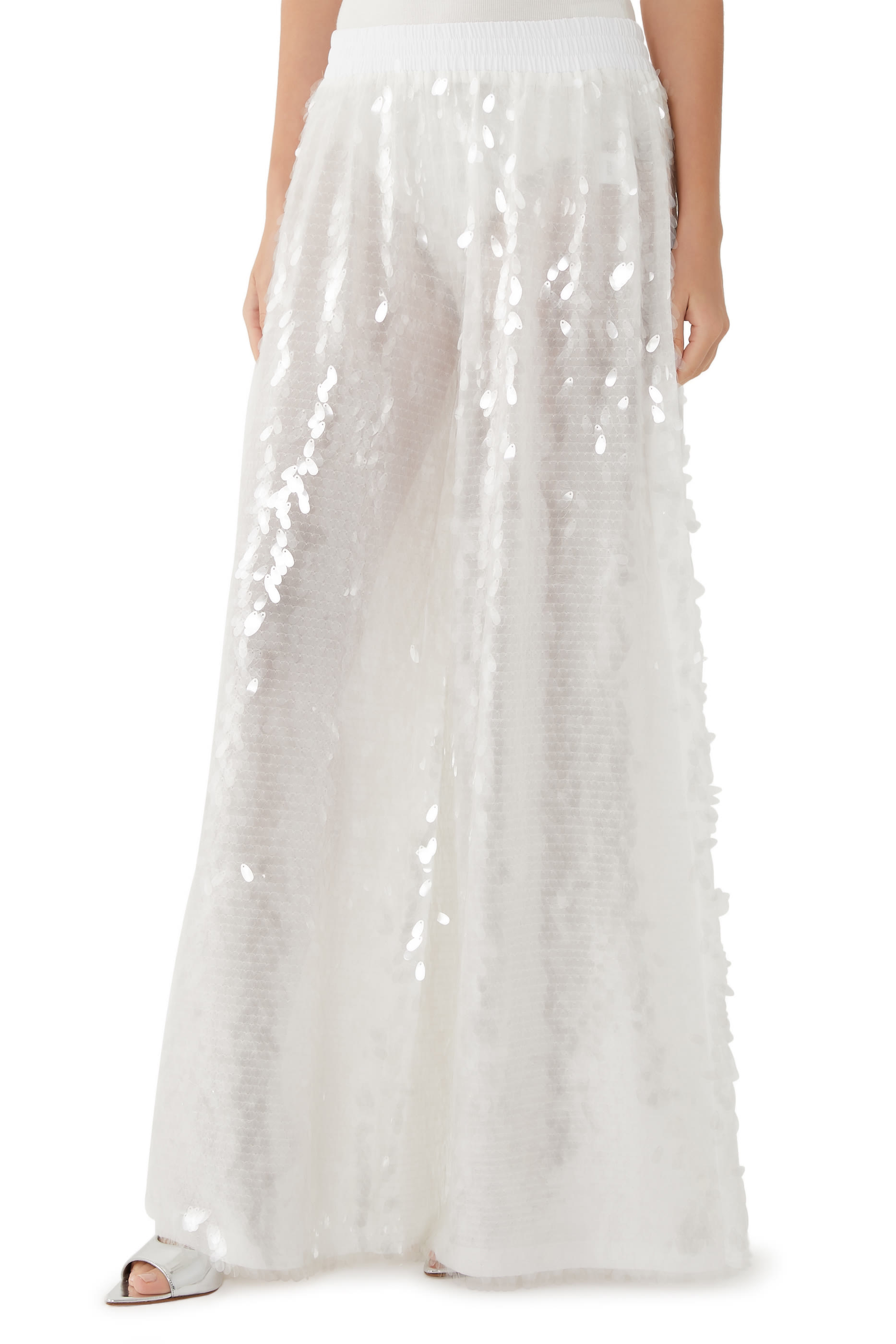 Sequin Boyfriend Elephant Pants