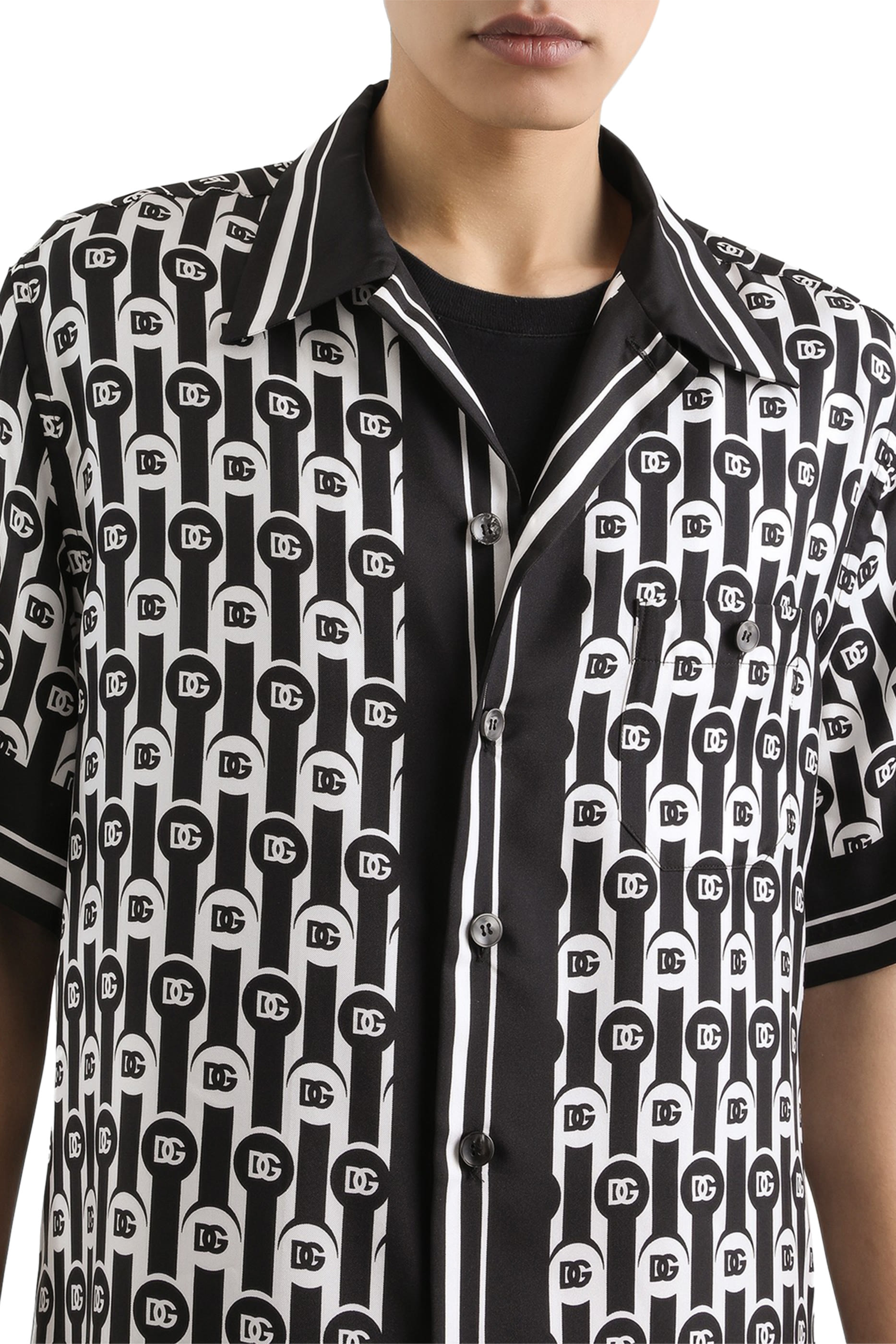 Logo-Print Patterned Shorts