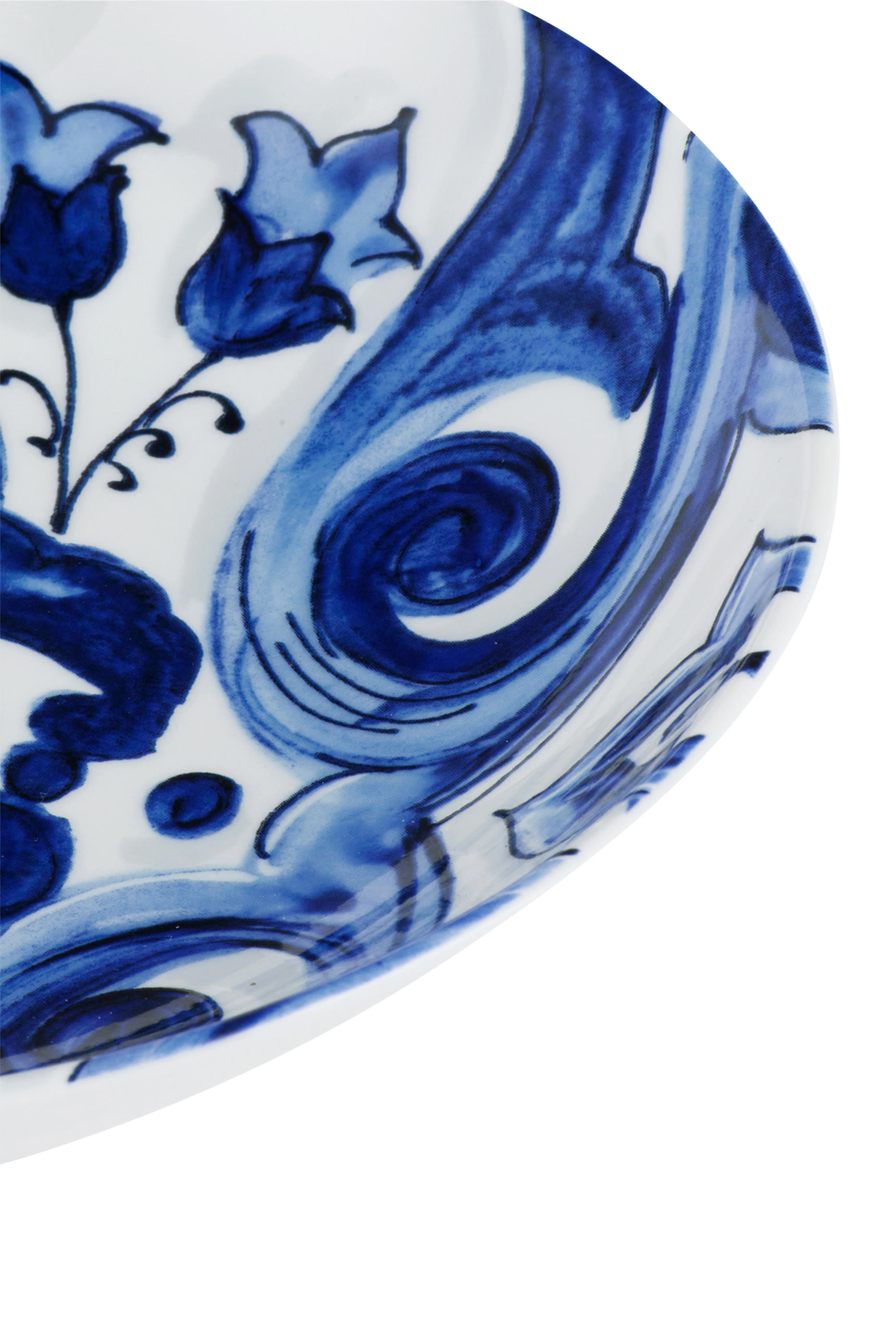 Blu Mediterraneo Foglie Soup Plates, Set of 2