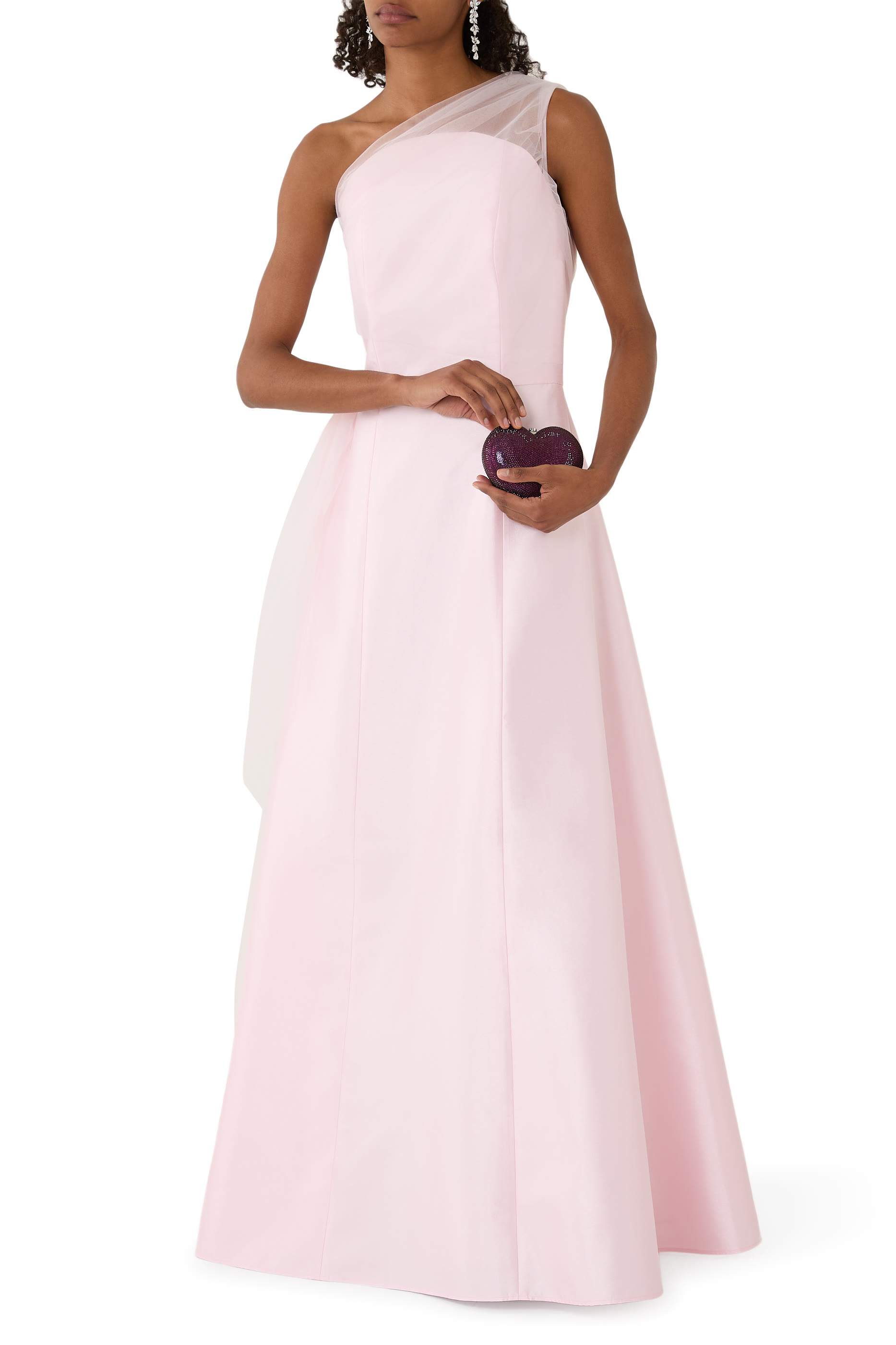 L'Amour Petit Coeur Crystal Clutch Bag