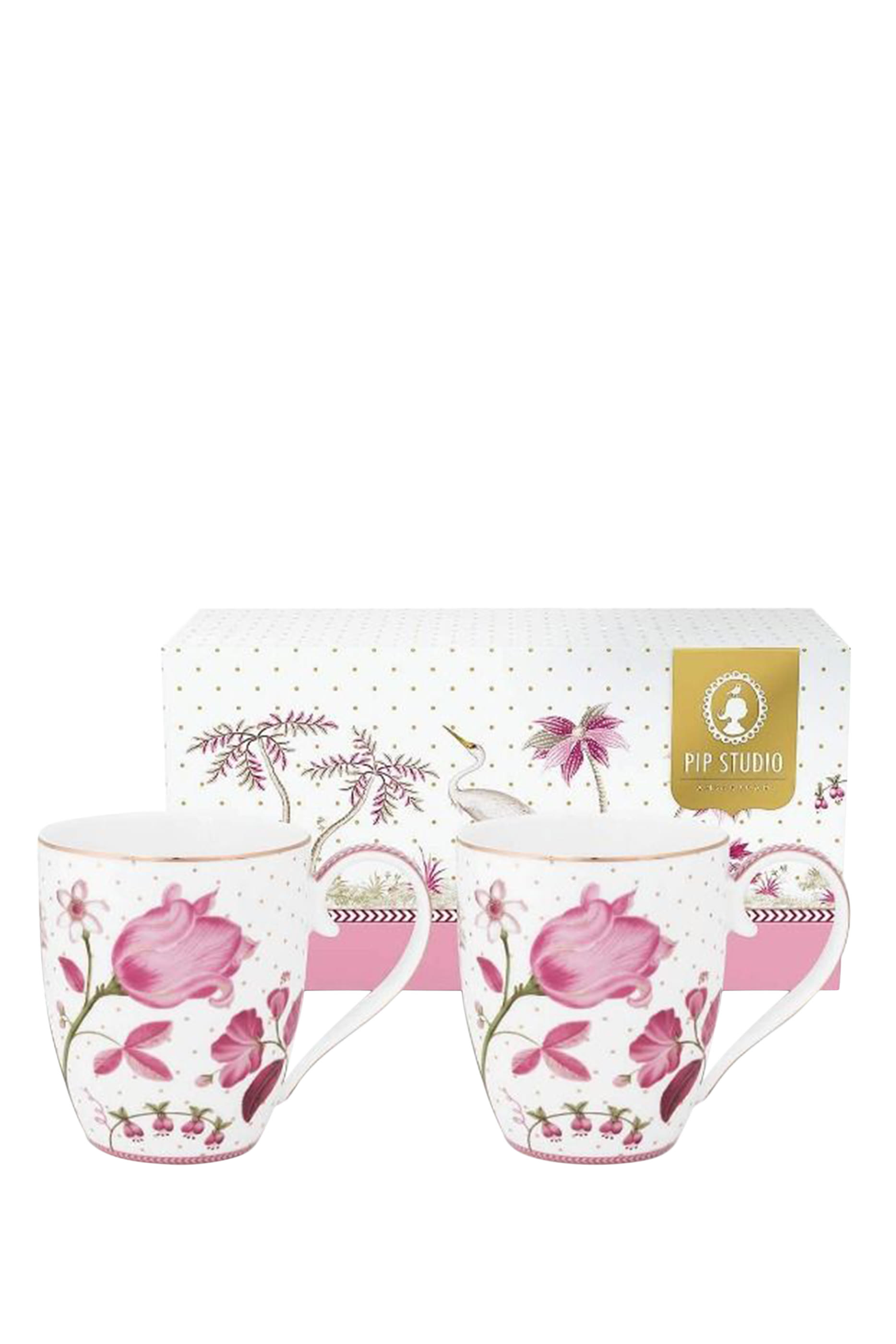 Jolie Tulip Mugs Set