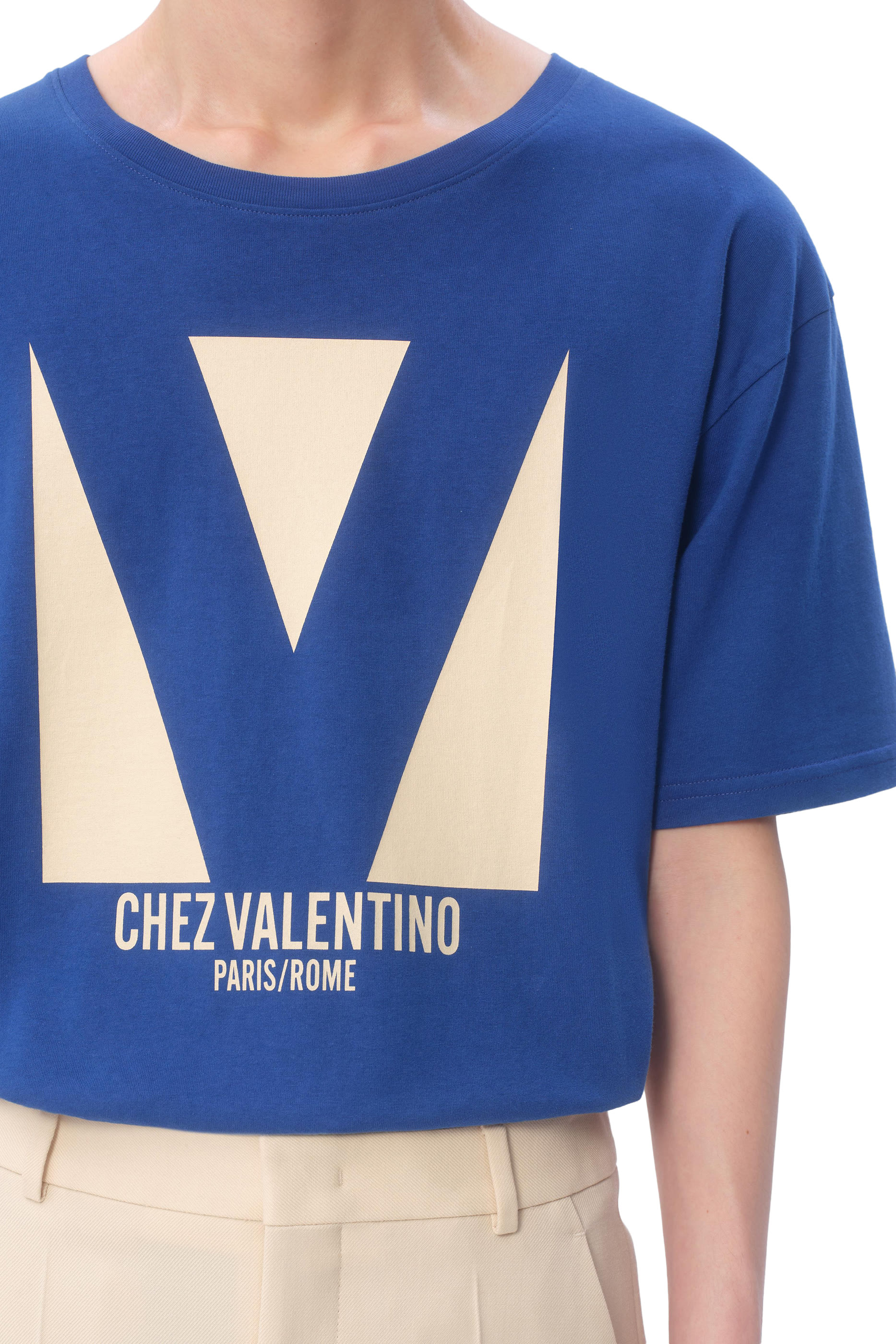 Chez Valentino Print T-Shirt