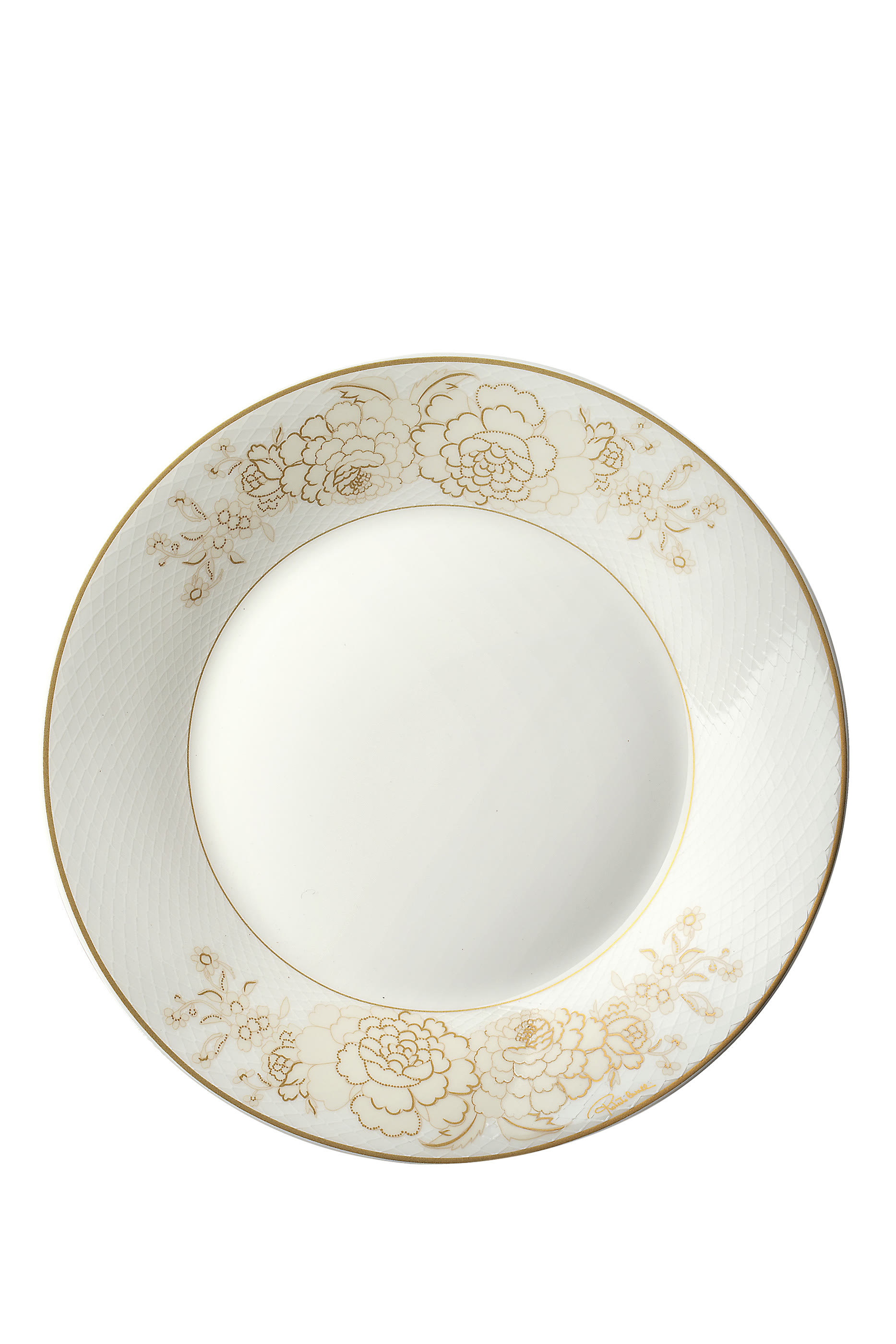 Blooming Roses Soup Plate