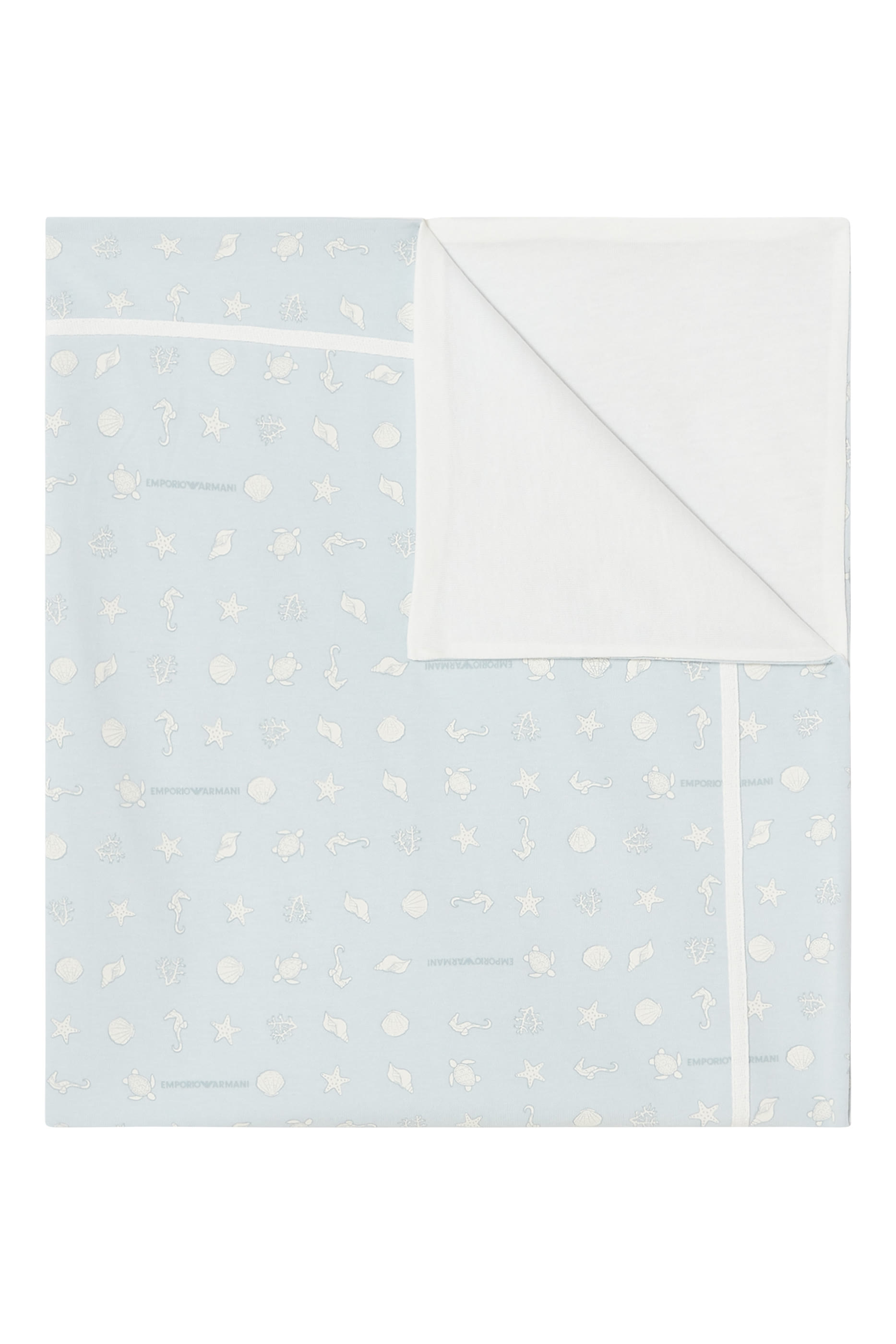 Kids Marine Story Jersey Blanket