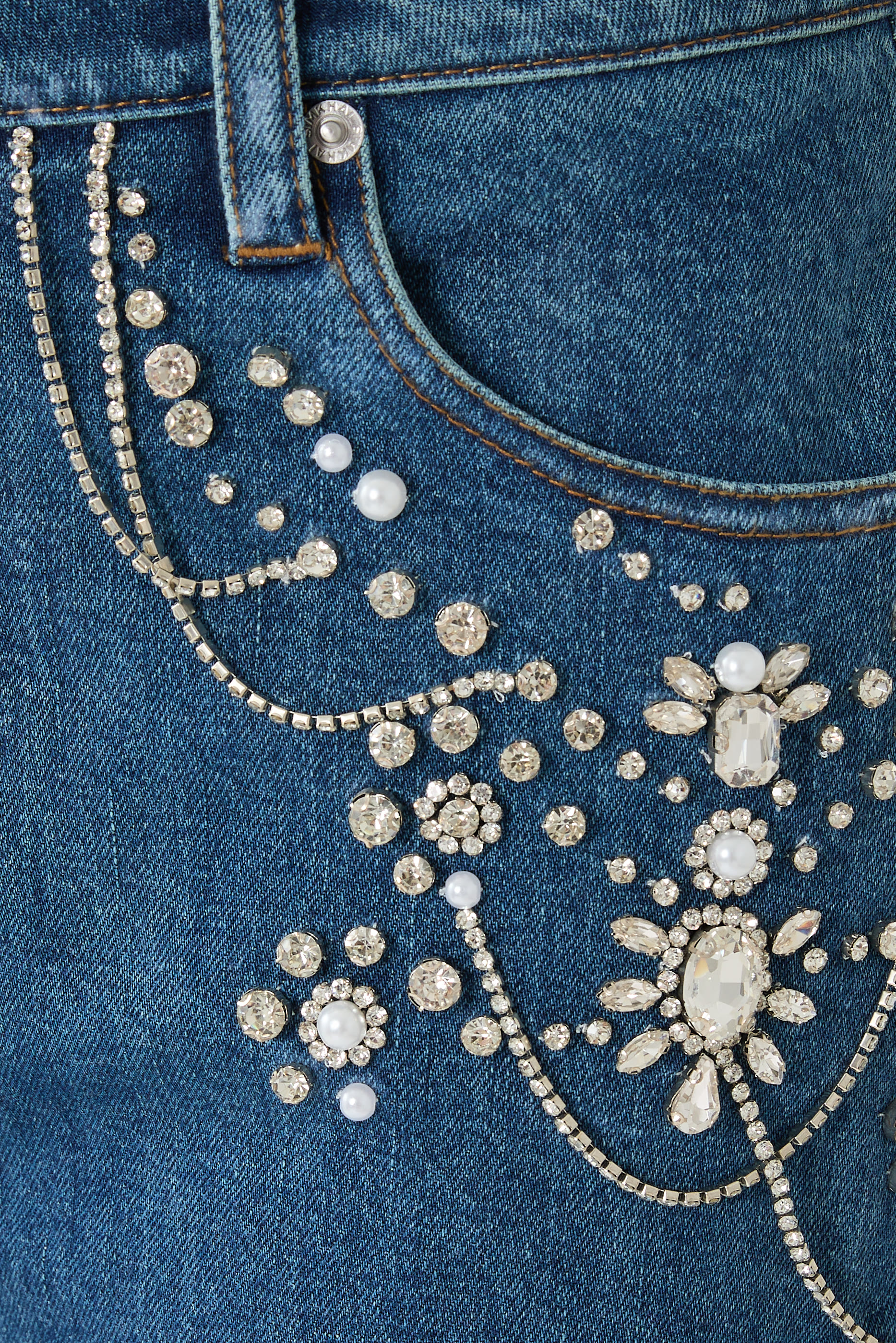 Jude Embellished Crop Jeans