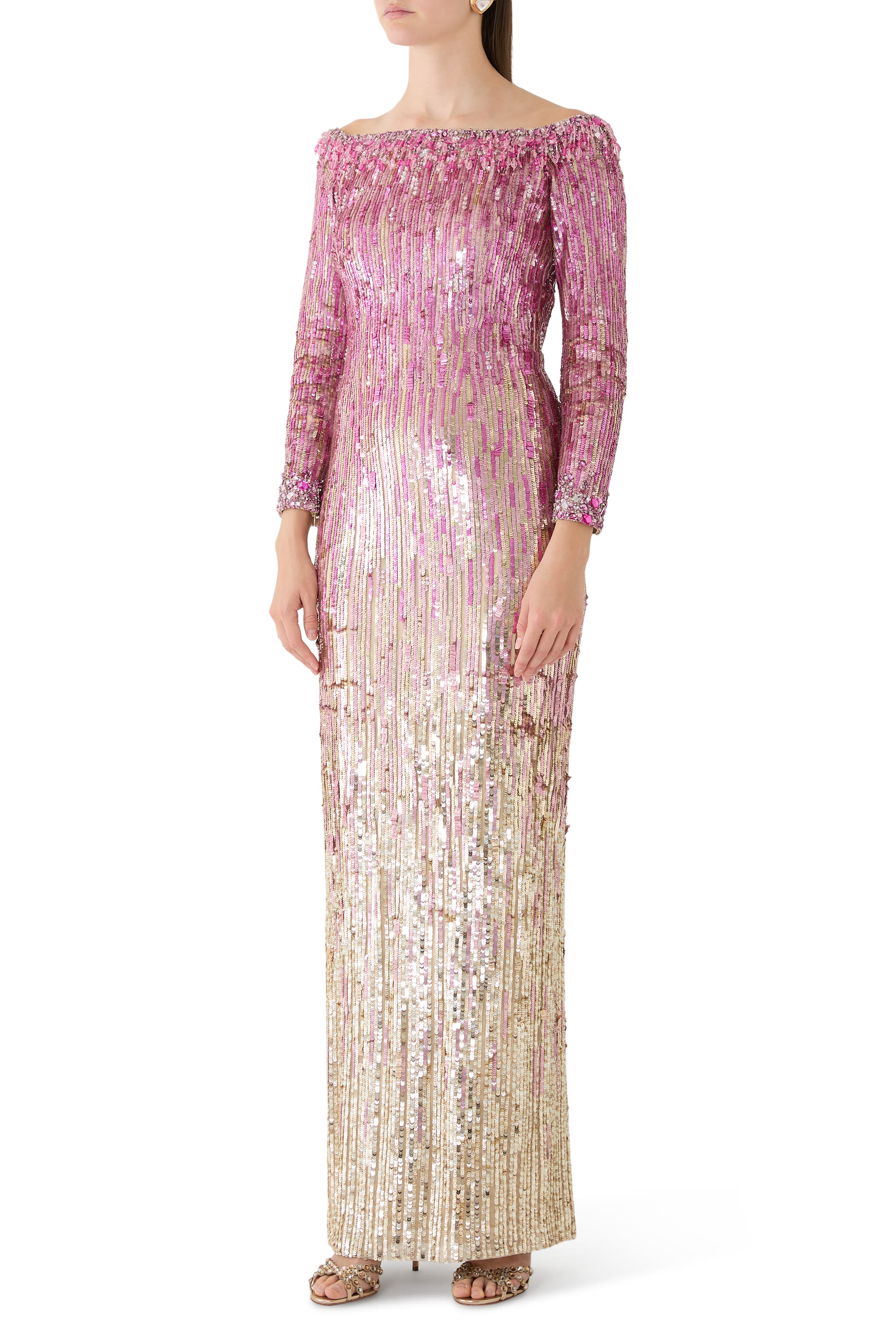 Marnie Sequin Maxi Dress