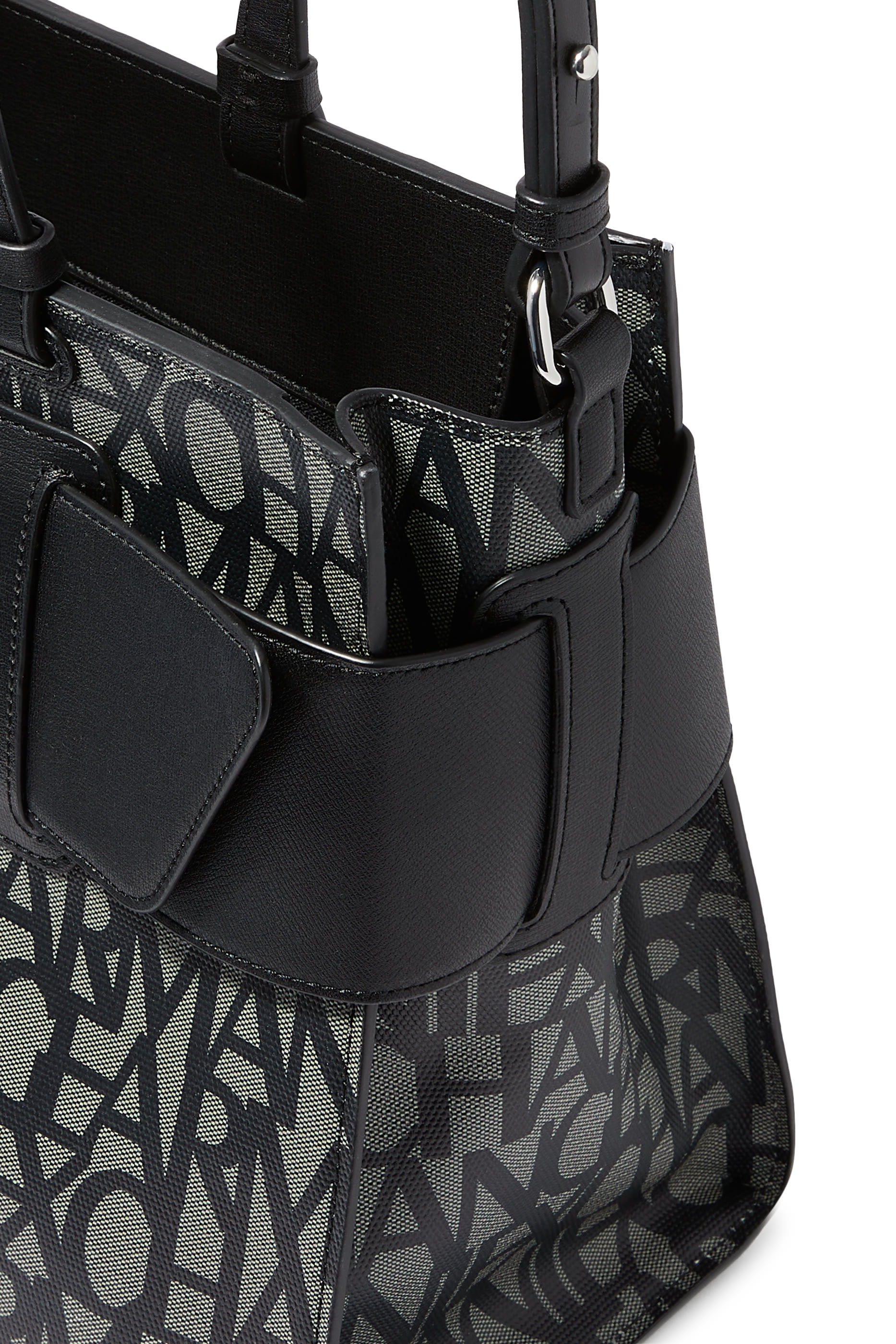  Susy All-Over Logo Print Shopping Bag