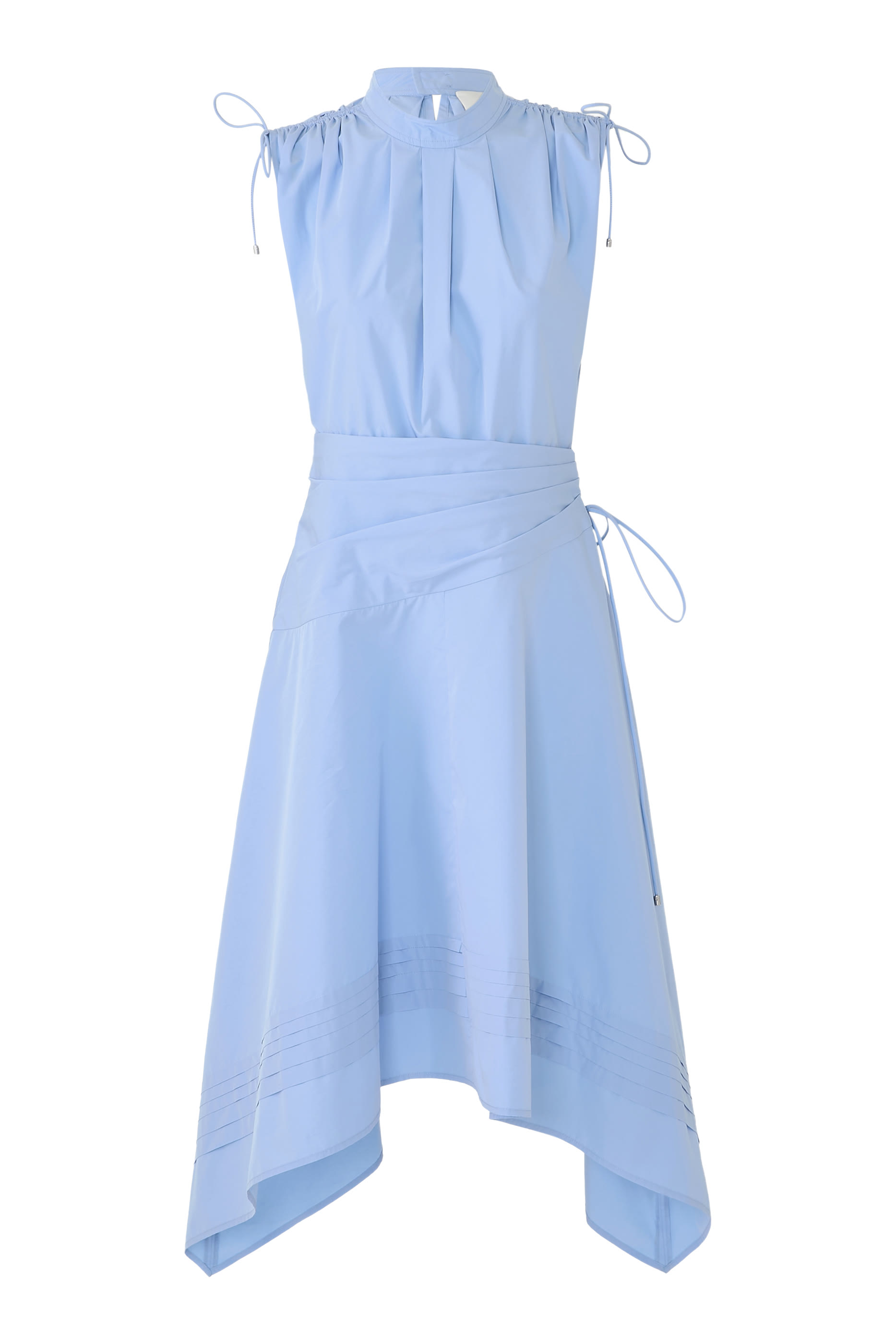 Ruched Handkerchief Dress