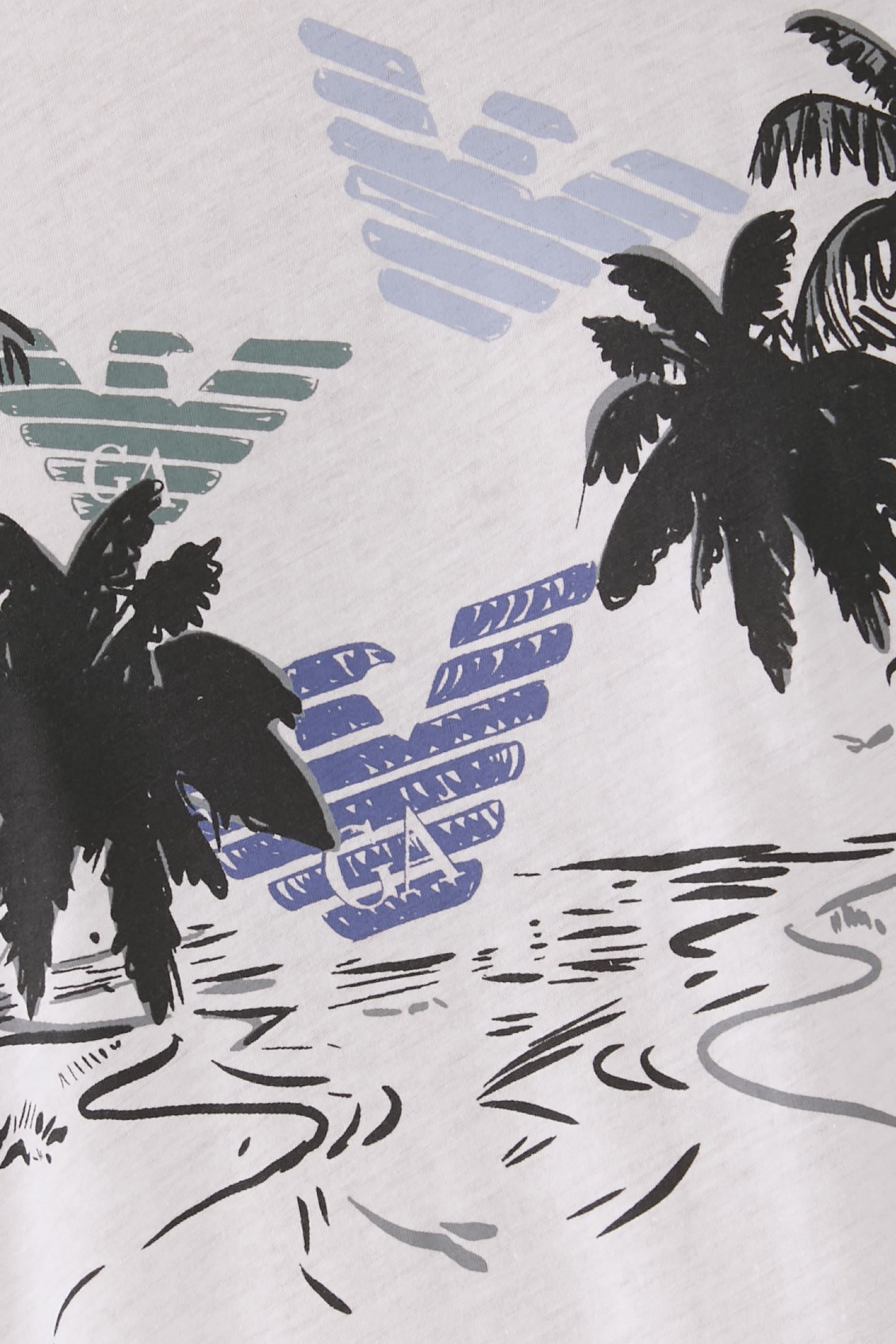 Palm Tree EA Logo T-Shirt