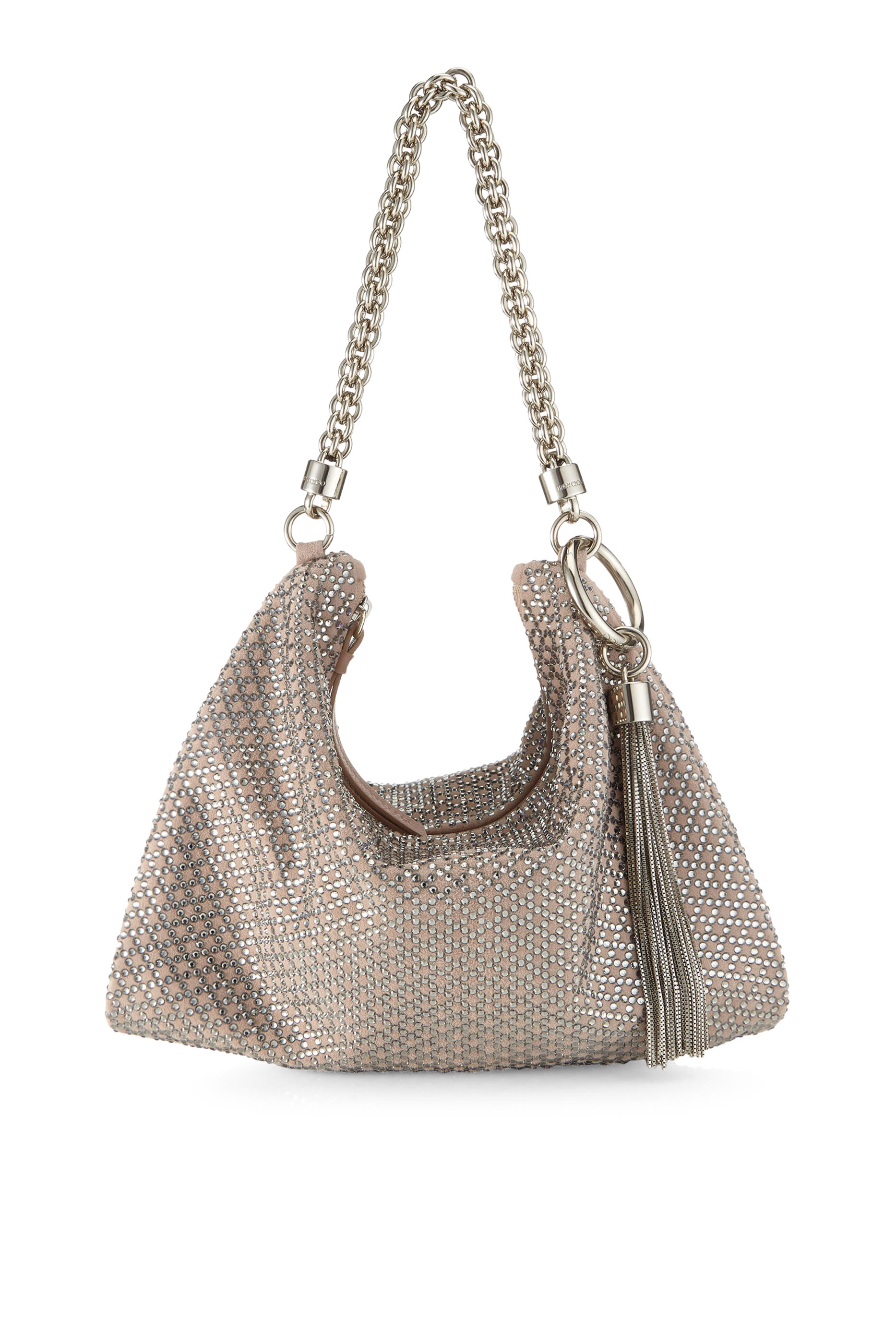 Callie Diamond Motif Suede Clutch Bag