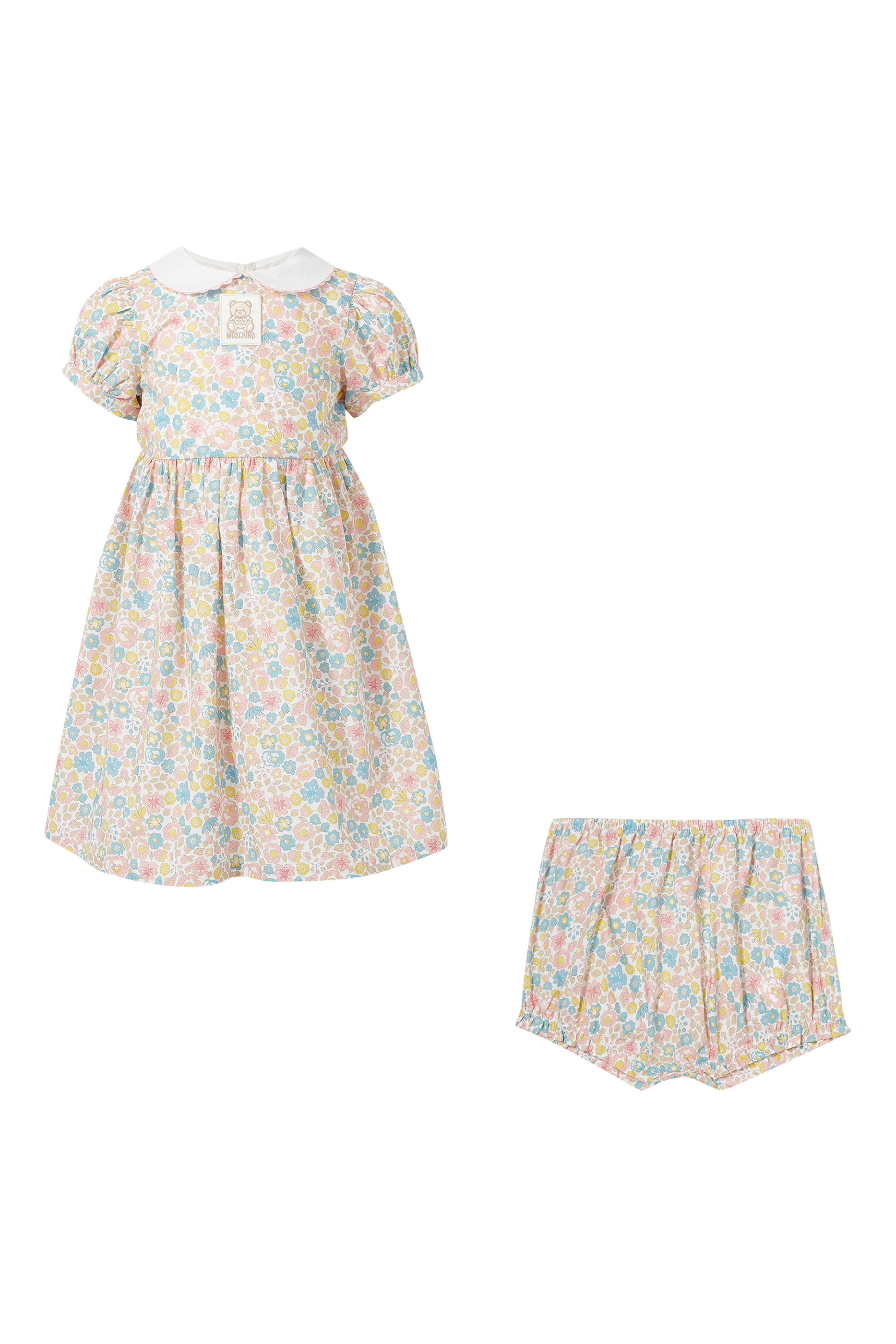 Kids Floral Dress and Knickers Set