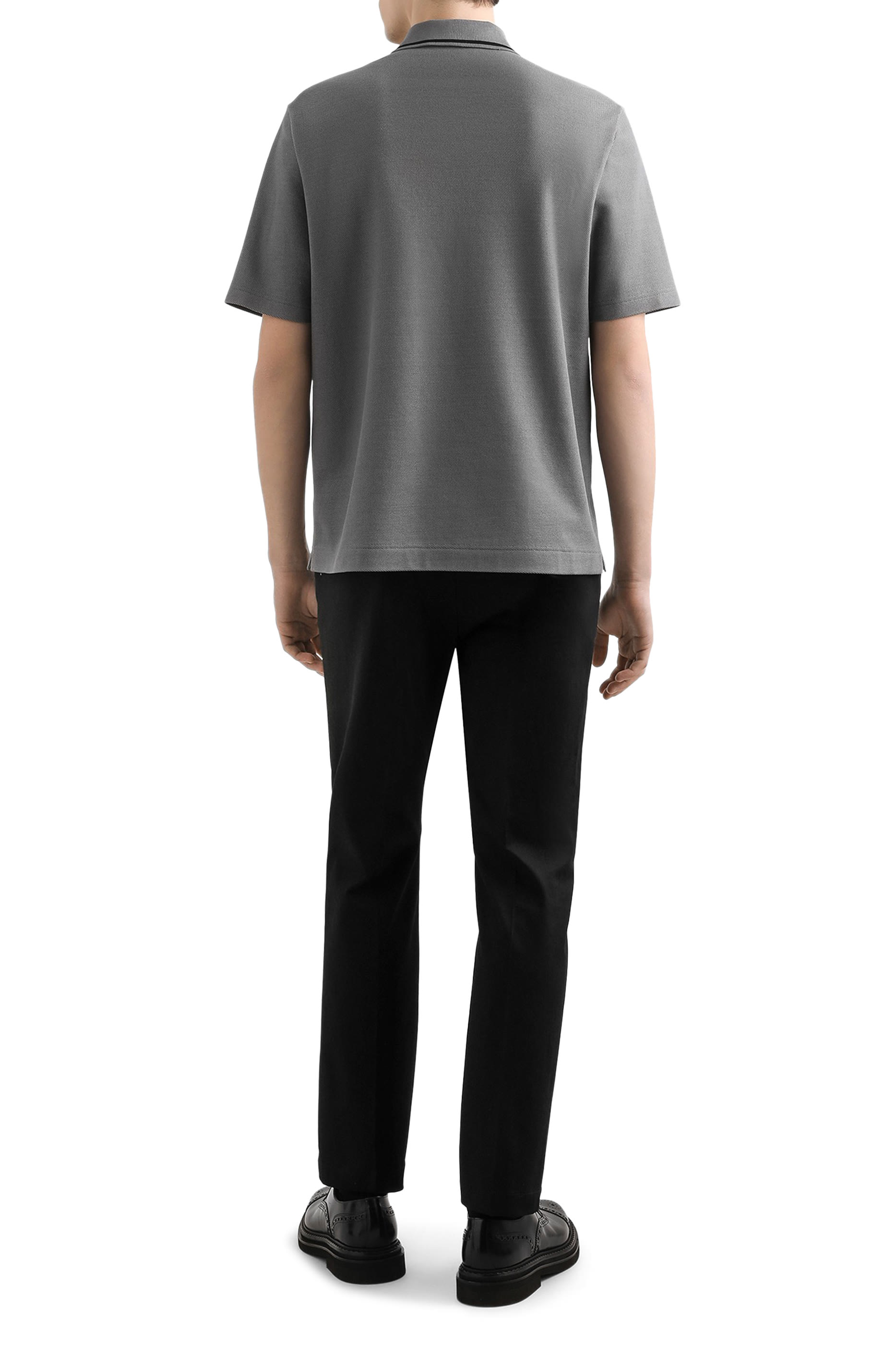 Cotton Pique Polo Shirt