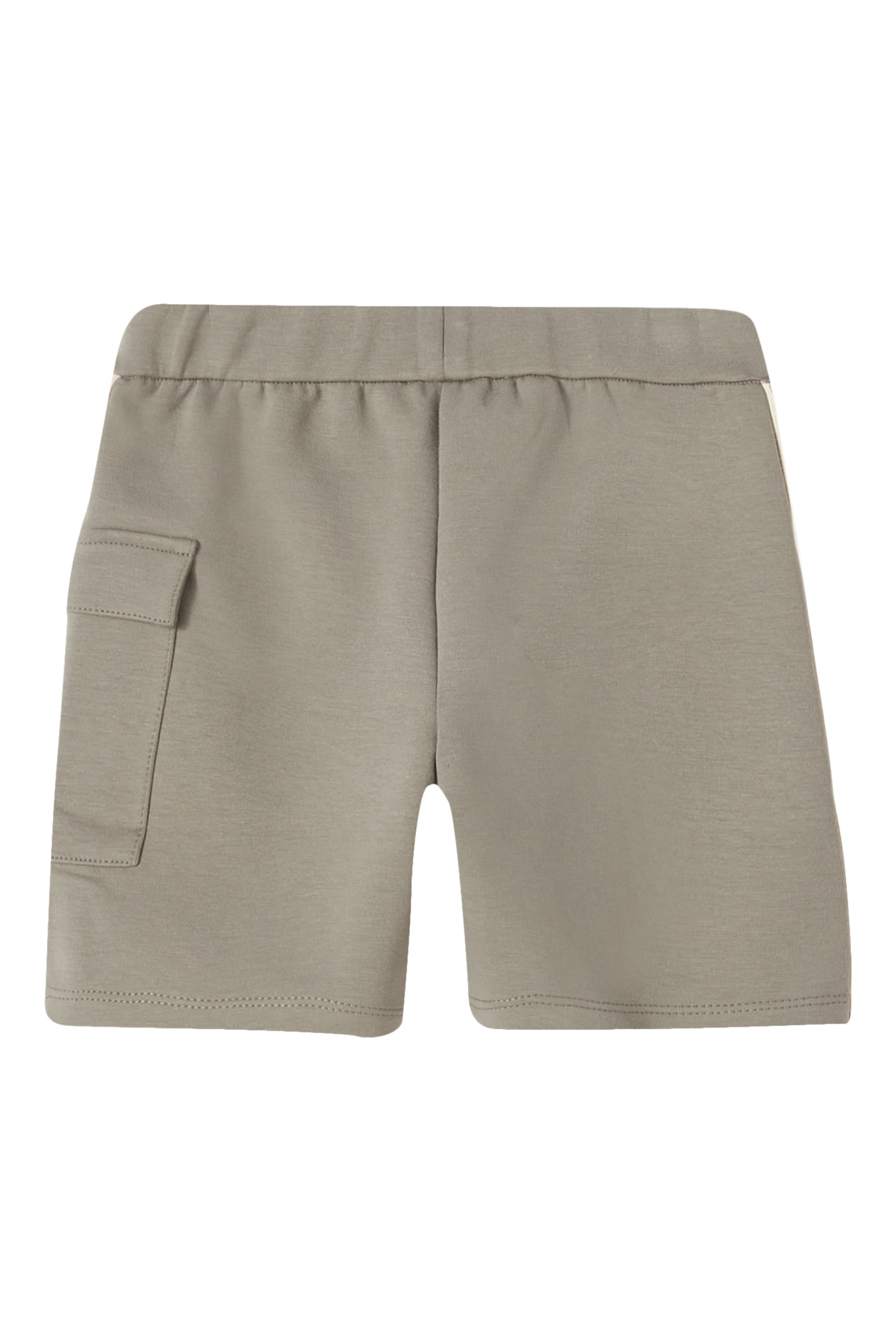 Kids Logo Tape Text Jersey Shorts