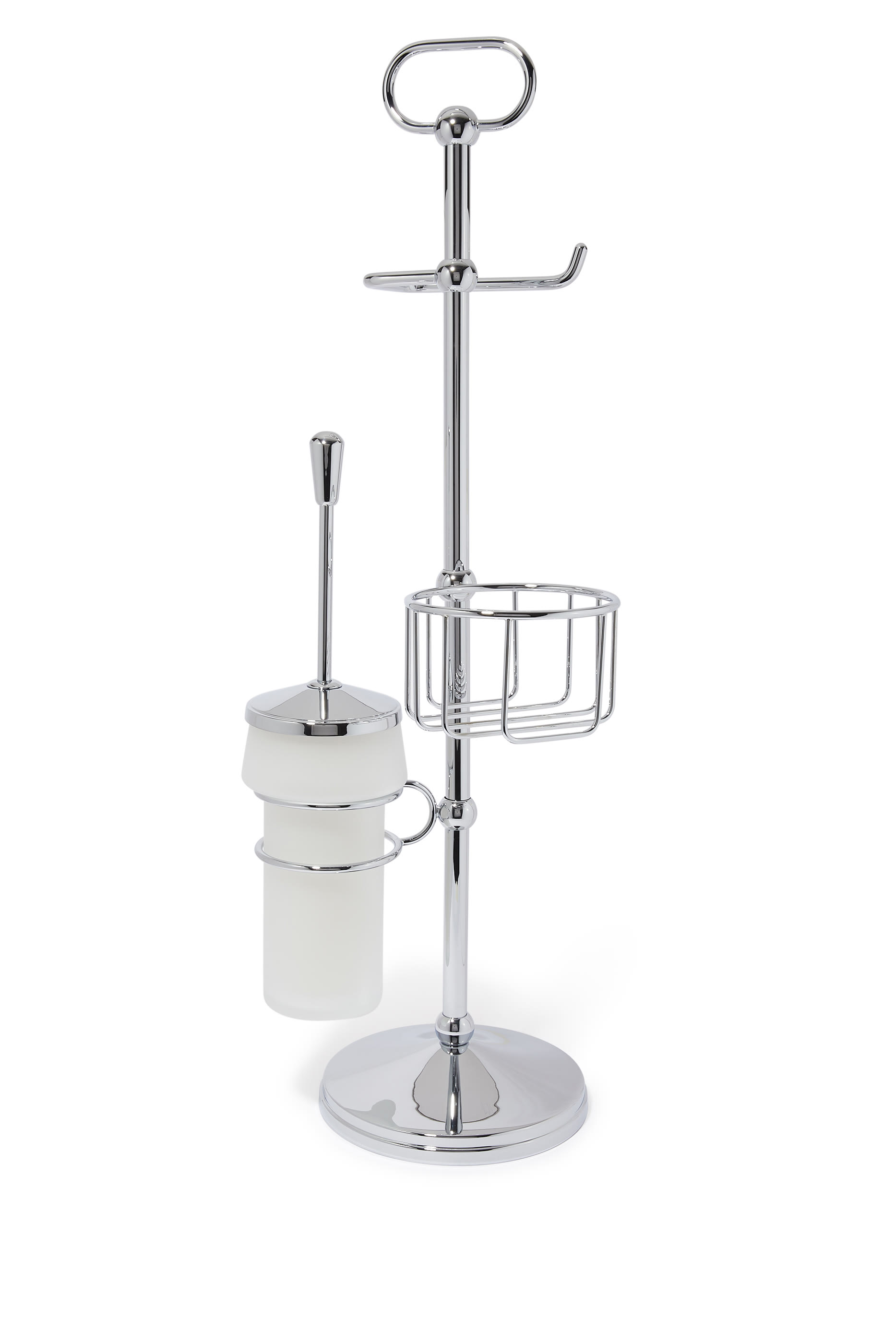 Brush and Toilet Roll Holder