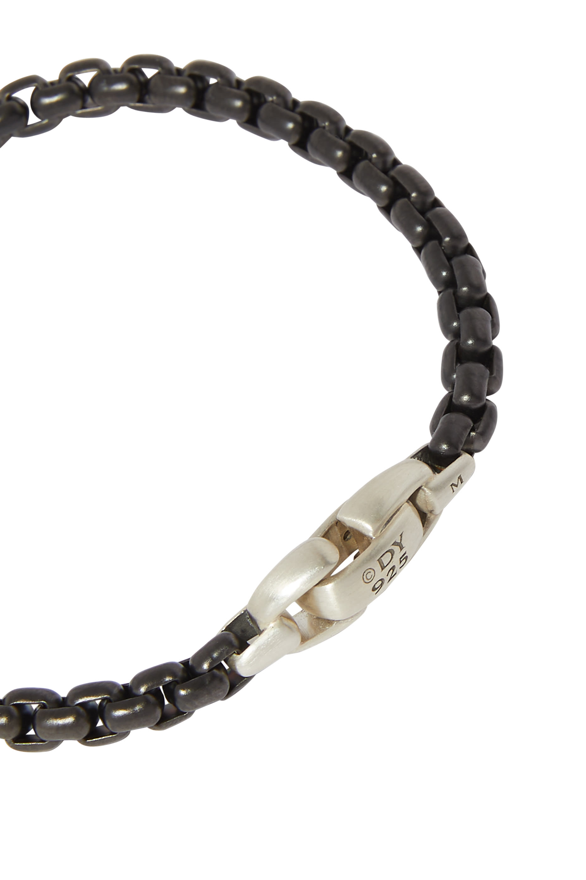 Box Chain Bracelet in Stainless Steel