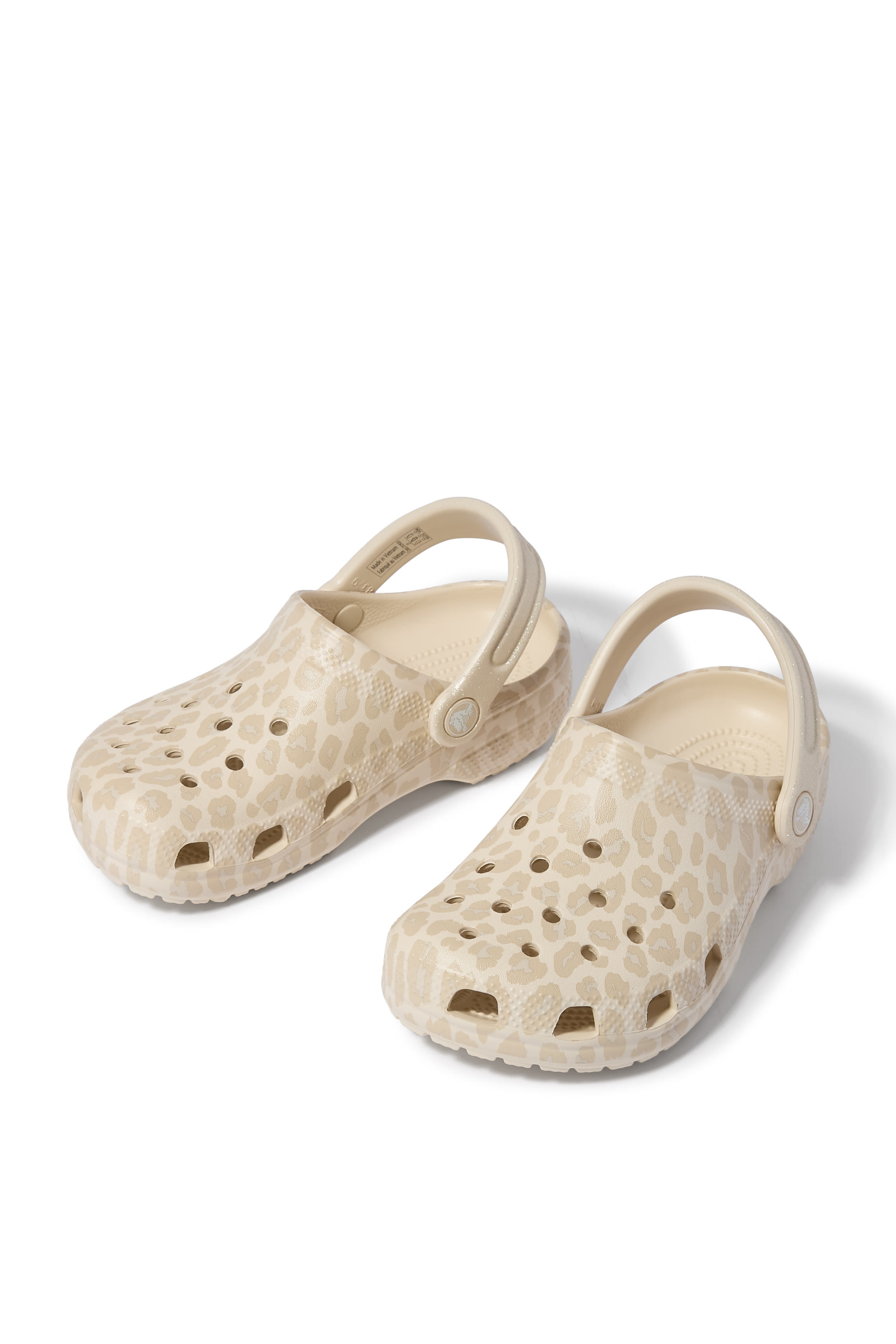 Kids Classic Animal Glitter Clog 