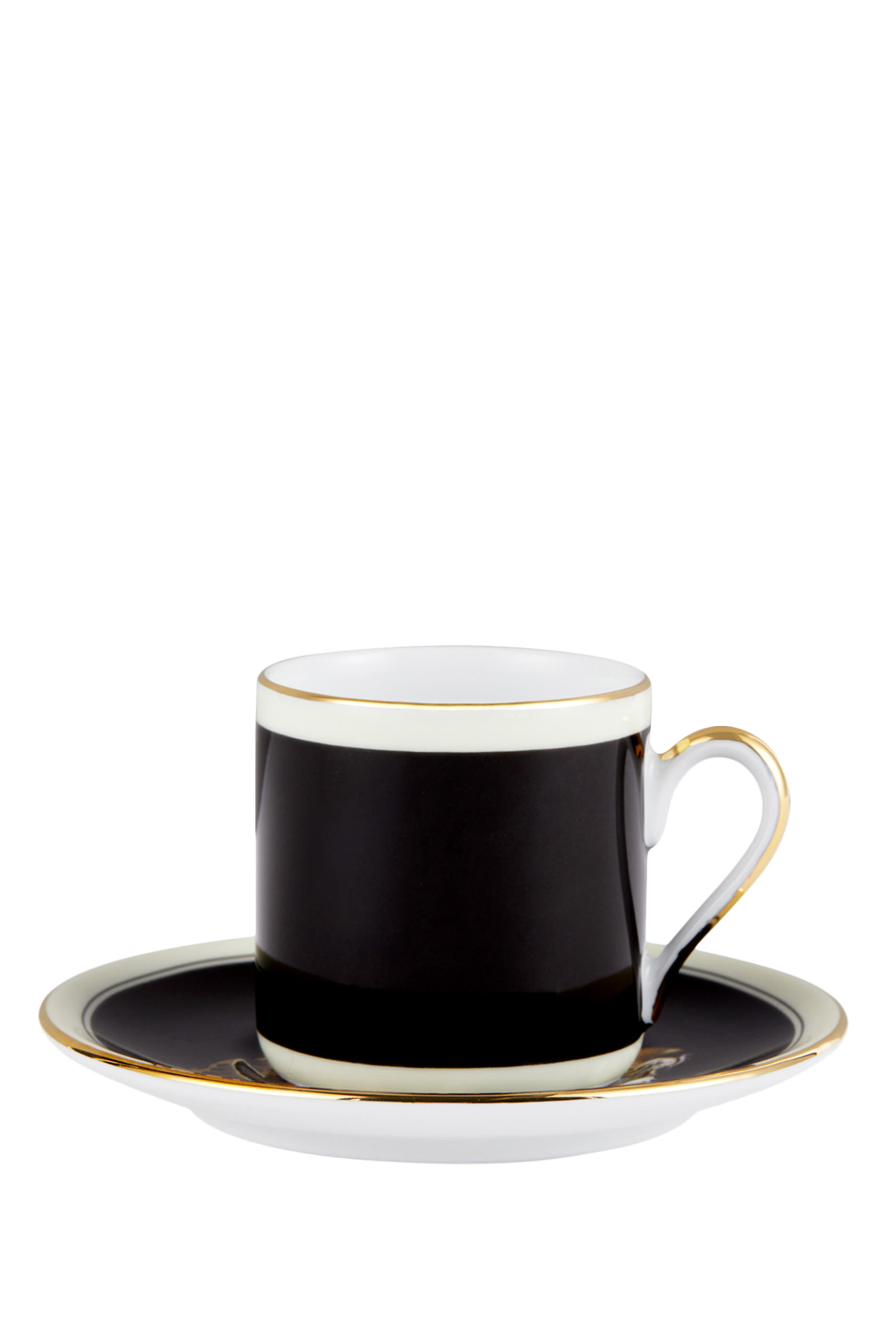 Leo Nero Coffee Cup & Saucer