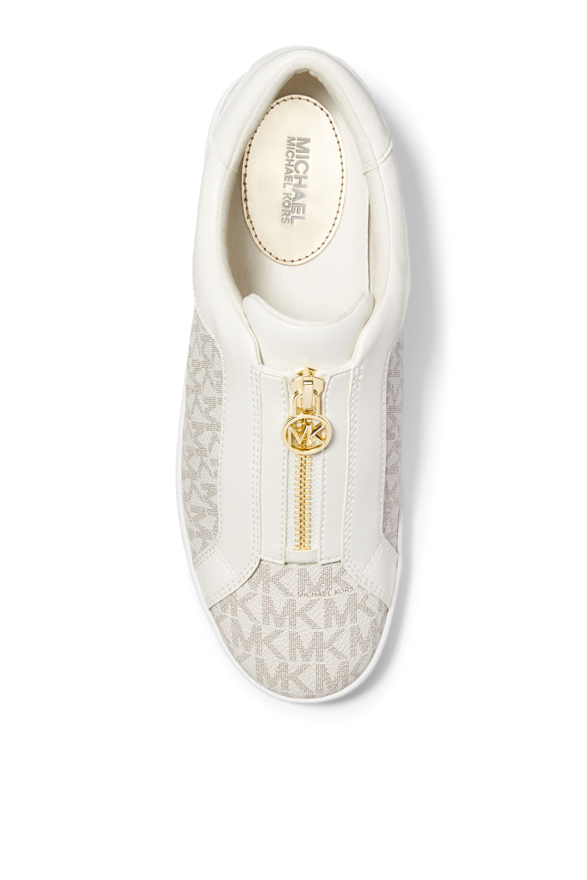 Keaton Signature Logo Zip-Up Sneakers